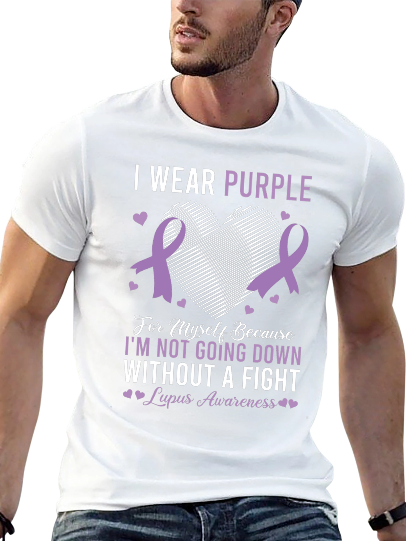 Purple Lupus Awareness T-Shirt