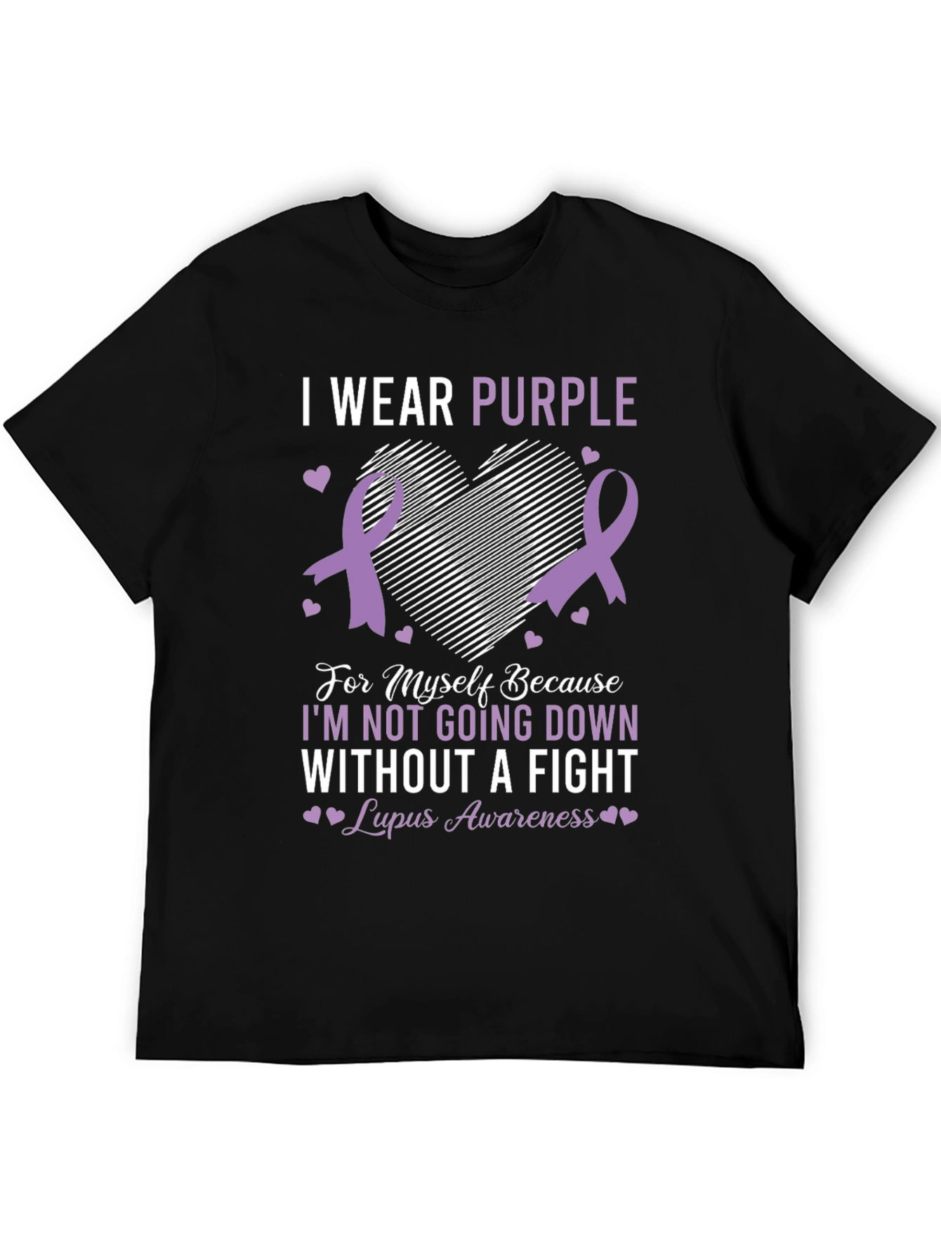 Purple Lupus Awareness T-Shirt
