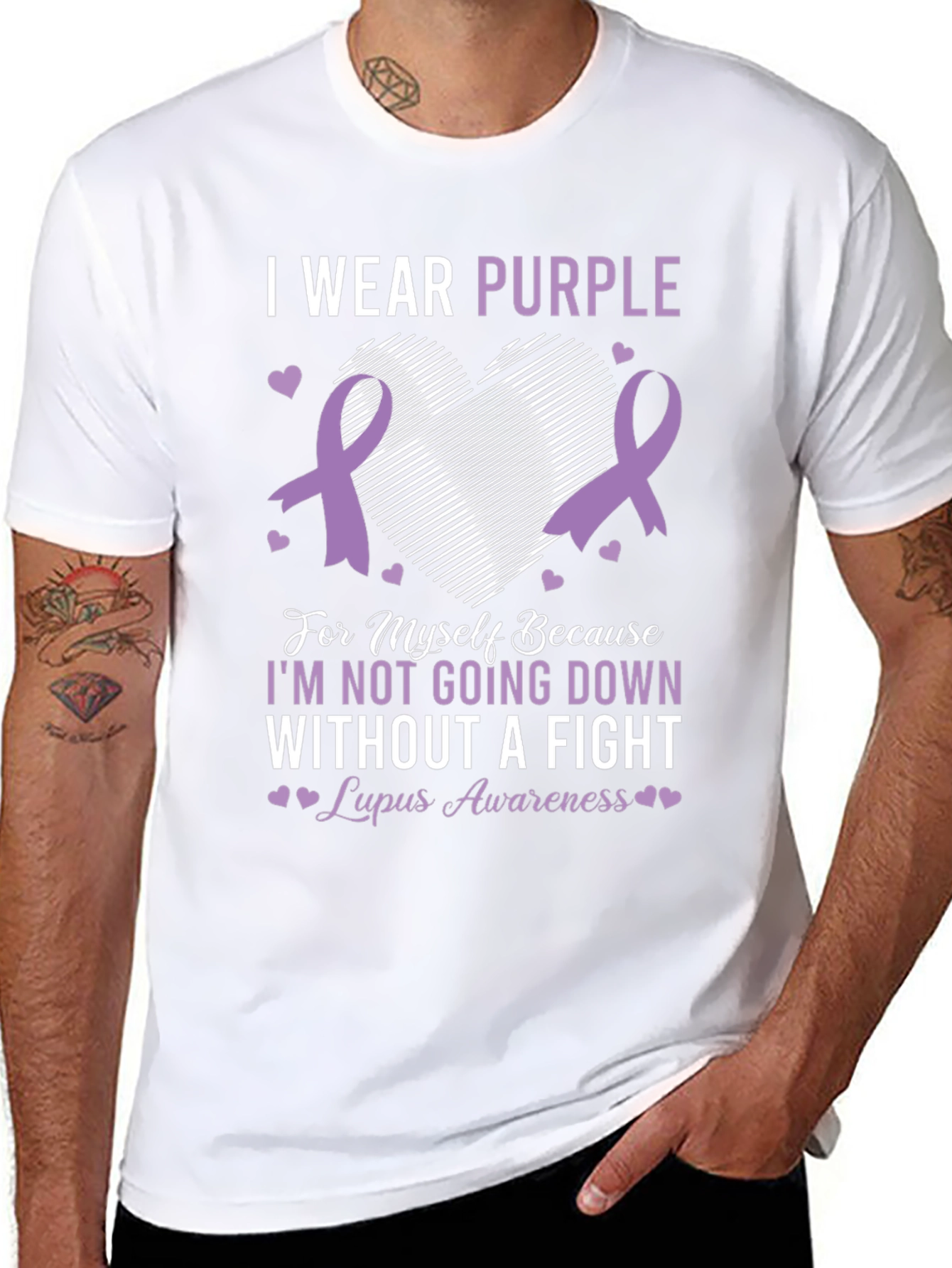 Purple Lupus Awareness T-Shirt