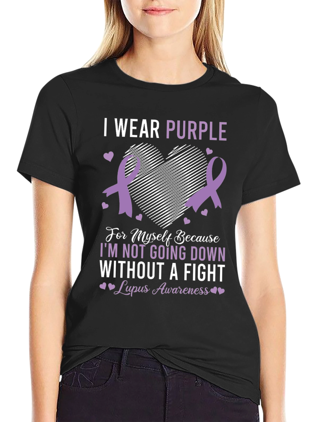 Purple Lupus Awareness T-Shirt