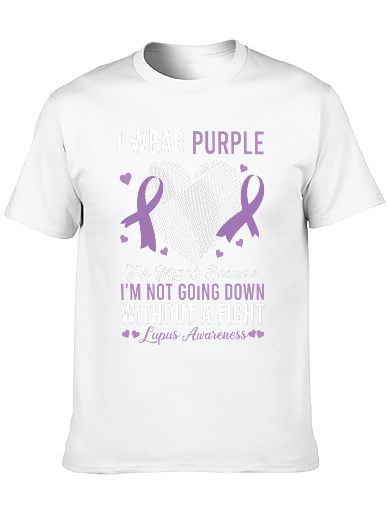 Purple Lupus Awareness T-Shirt