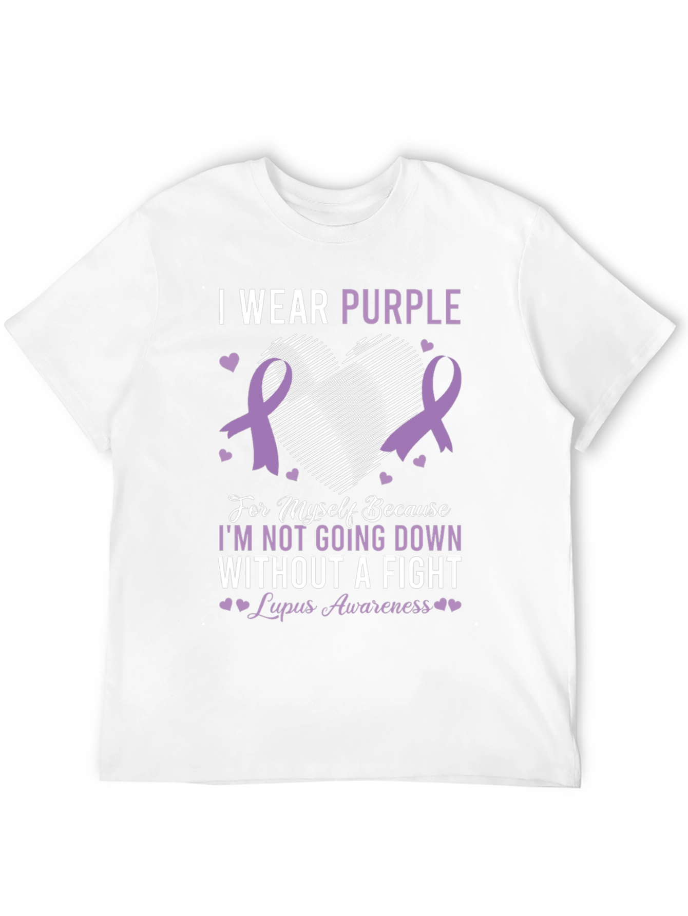 Purple Lupus Awareness T-Shirt