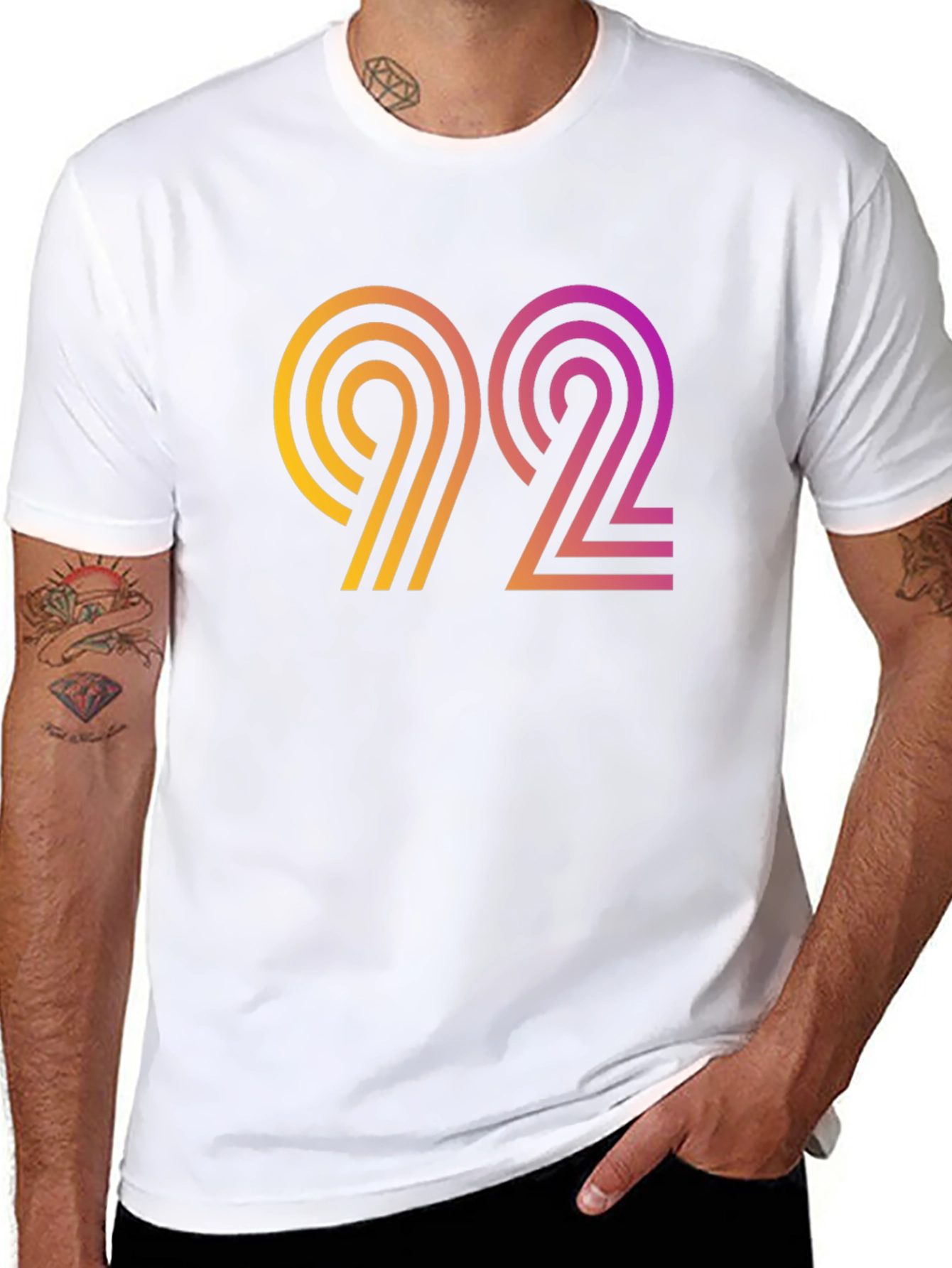Retro 92 Graphic T-Shirt