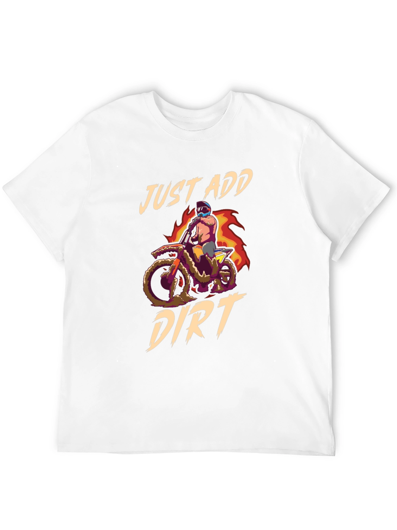 Just Add Dirt Motocross Graphic Tee