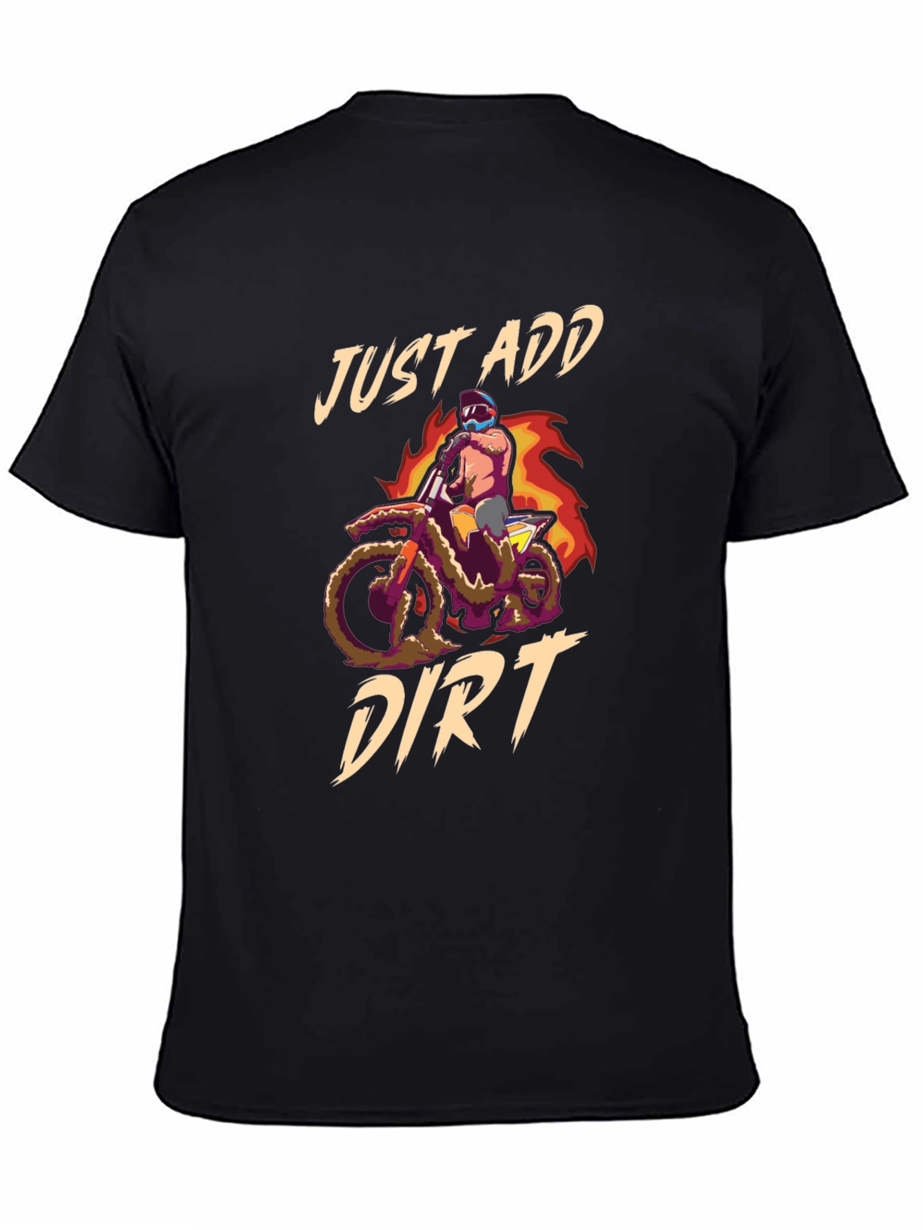 Just Add Dirt Motocross Graphic Tee