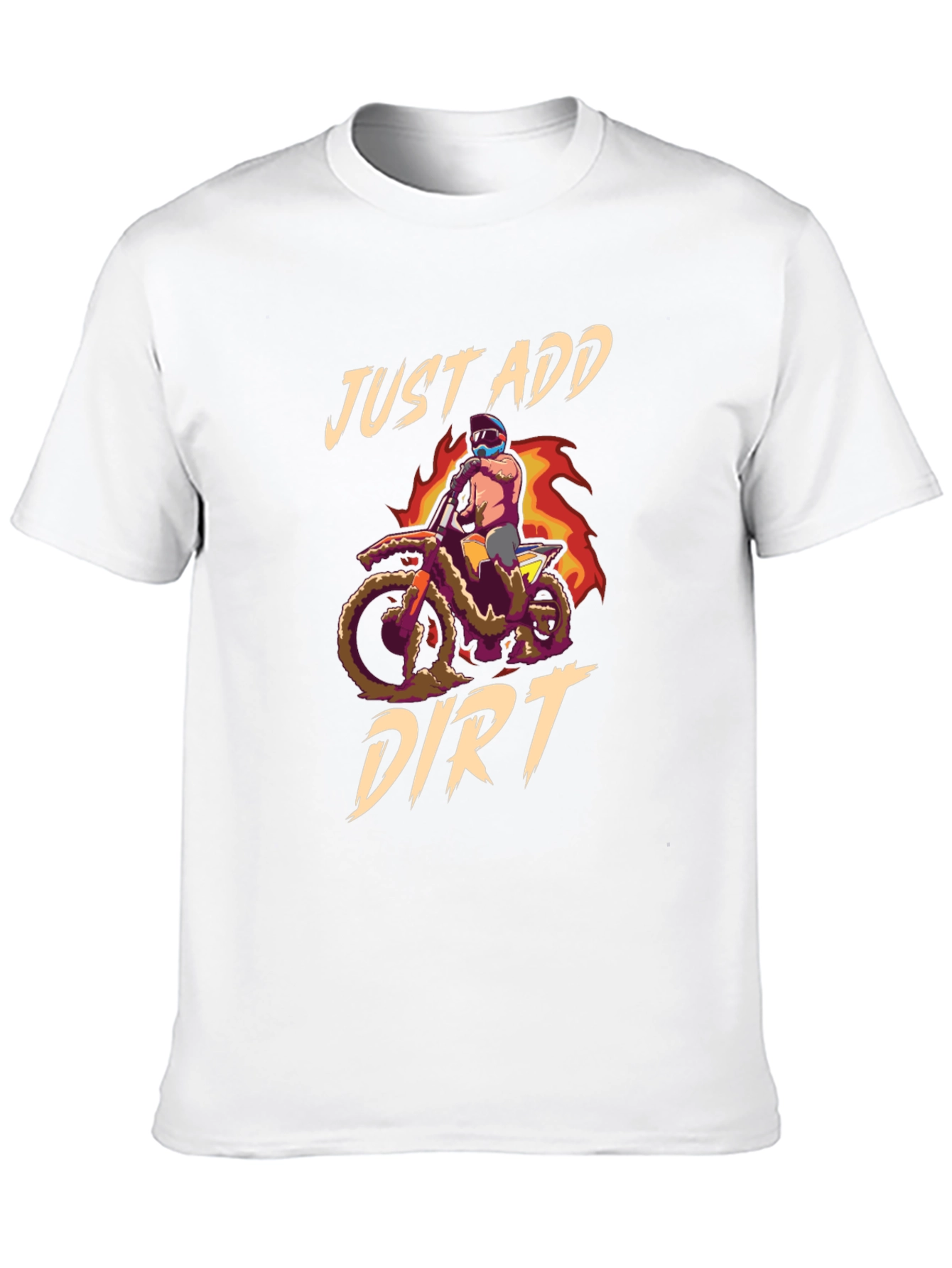 Just Add Dirt Motocross Graphic Tee