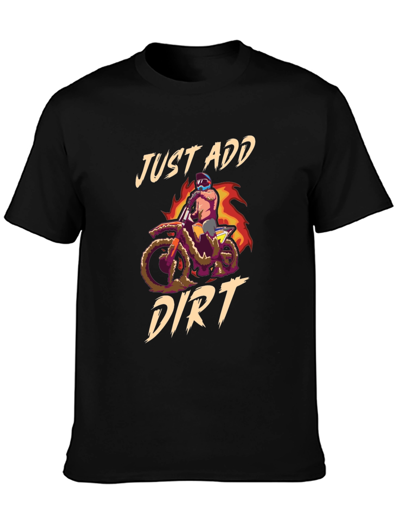 Just Add Dirt Motocross Graphic Tee