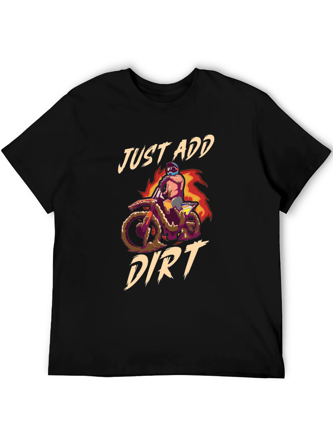 Just Add Dirt Motocross Graphic Tee