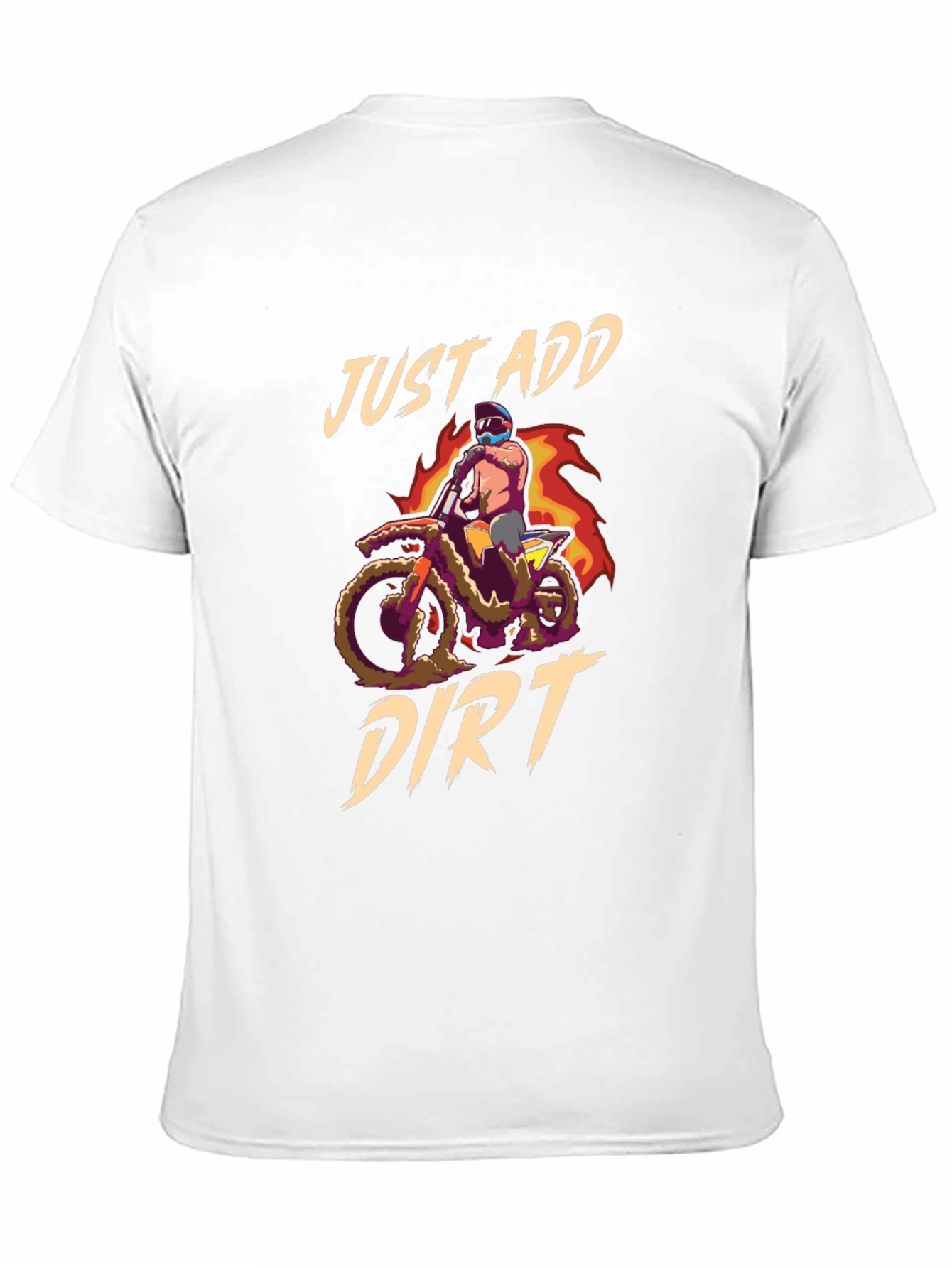 Just Add Dirt Motocross Graphic Tee
