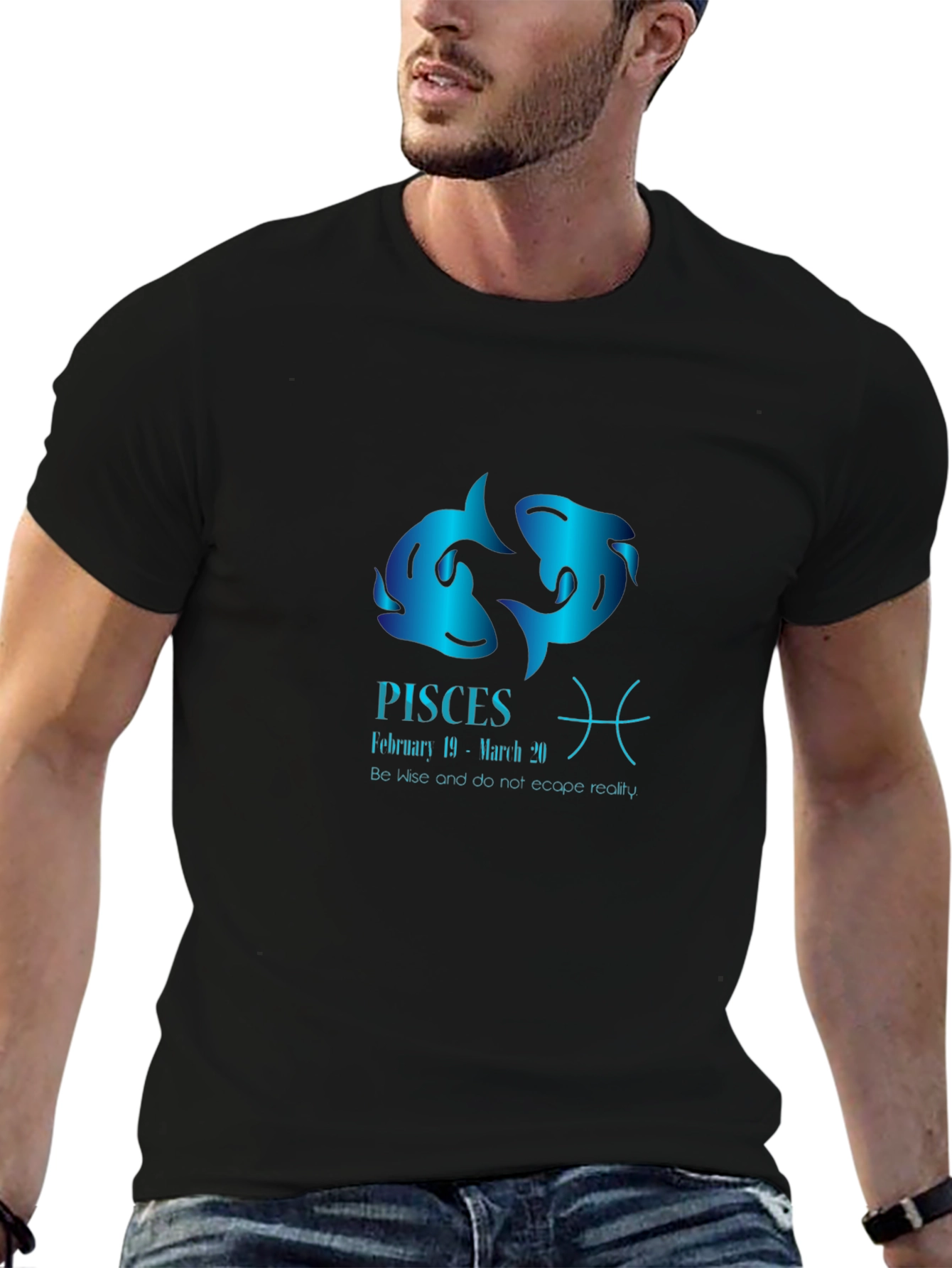 Pisces Zodiac T-Shirt - February 19 to March 20