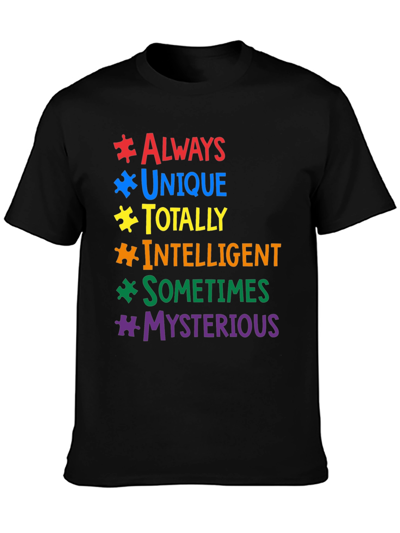 Autism Awareness Puzzle Piece T-Shirt
