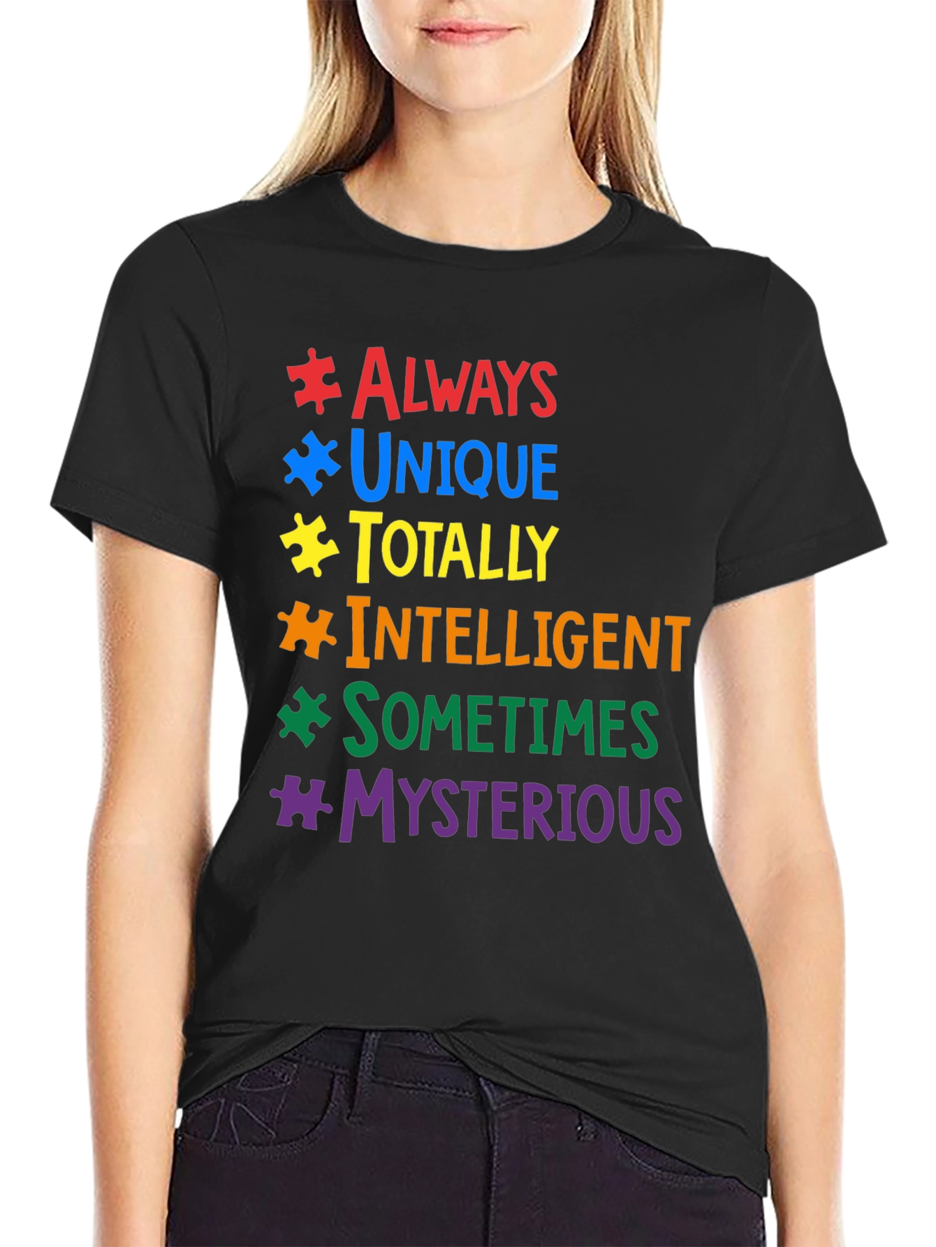Autism Awareness Puzzle Piece T-Shirt