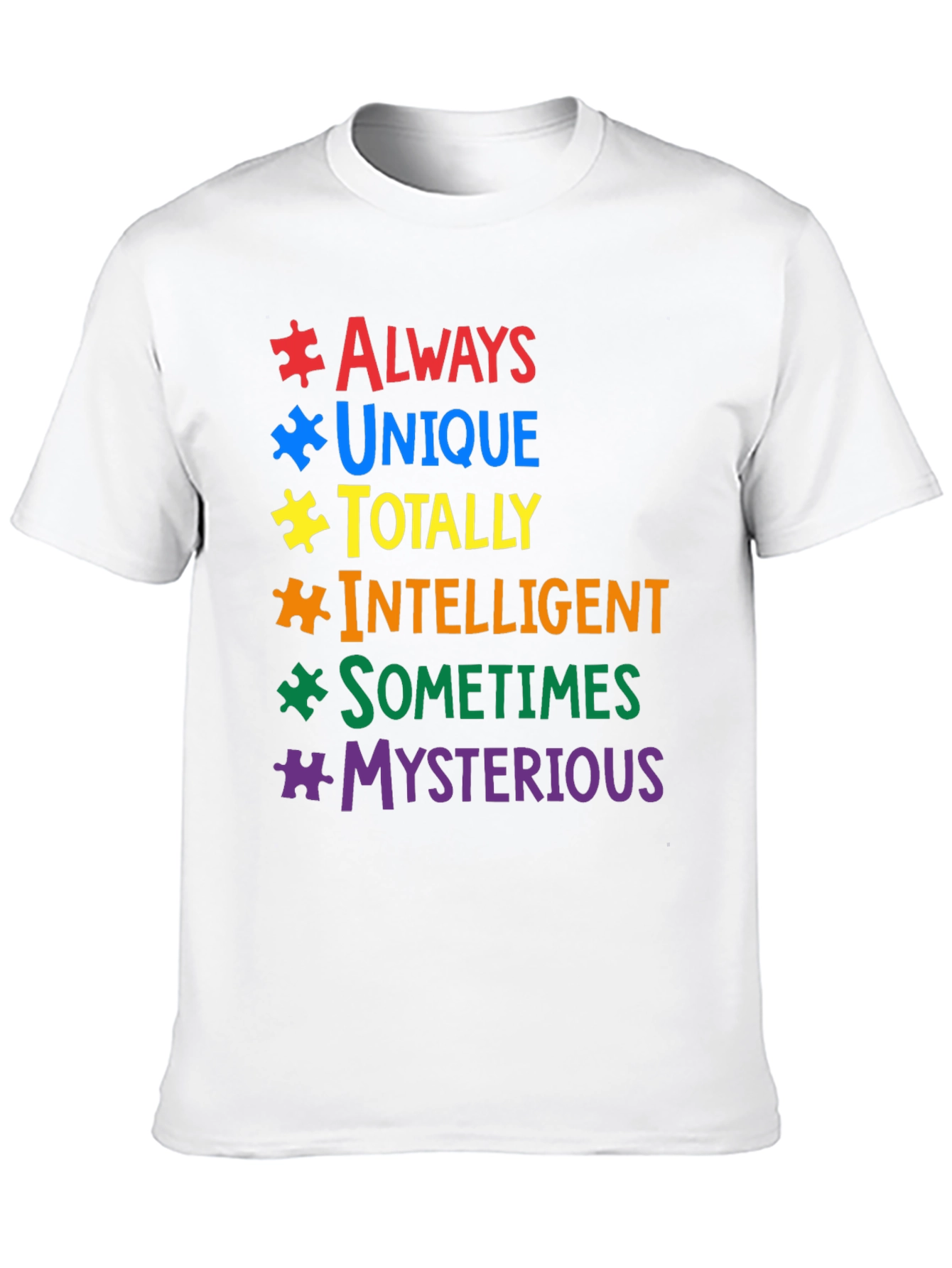 Autism Awareness Puzzle Piece T-Shirt