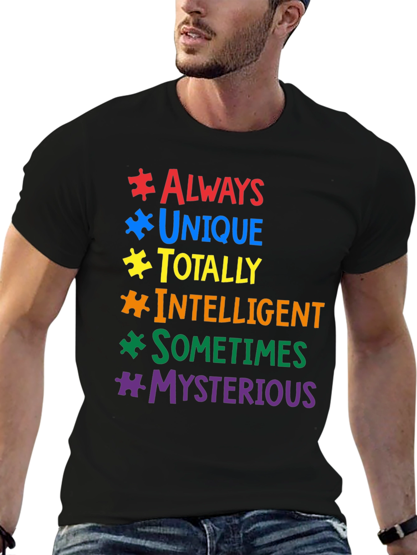 Autism Awareness Puzzle Piece T-Shirt