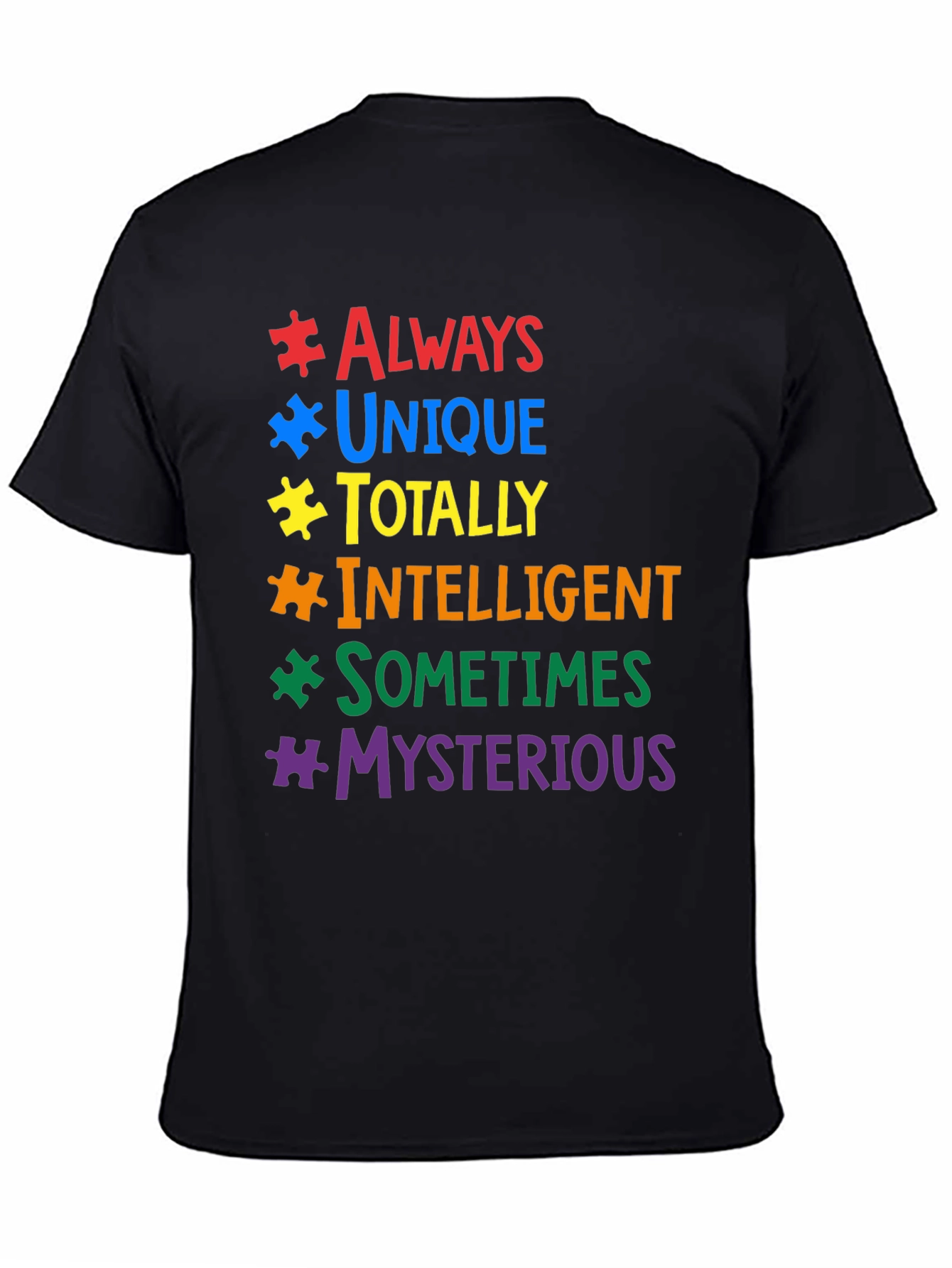 Autism Awareness Puzzle Piece T-Shirt