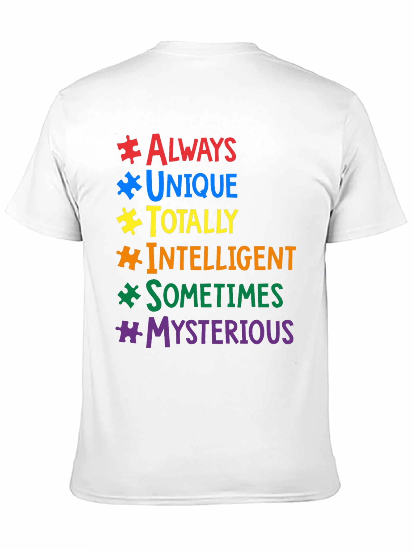 Autism Awareness Puzzle Piece T-Shirt