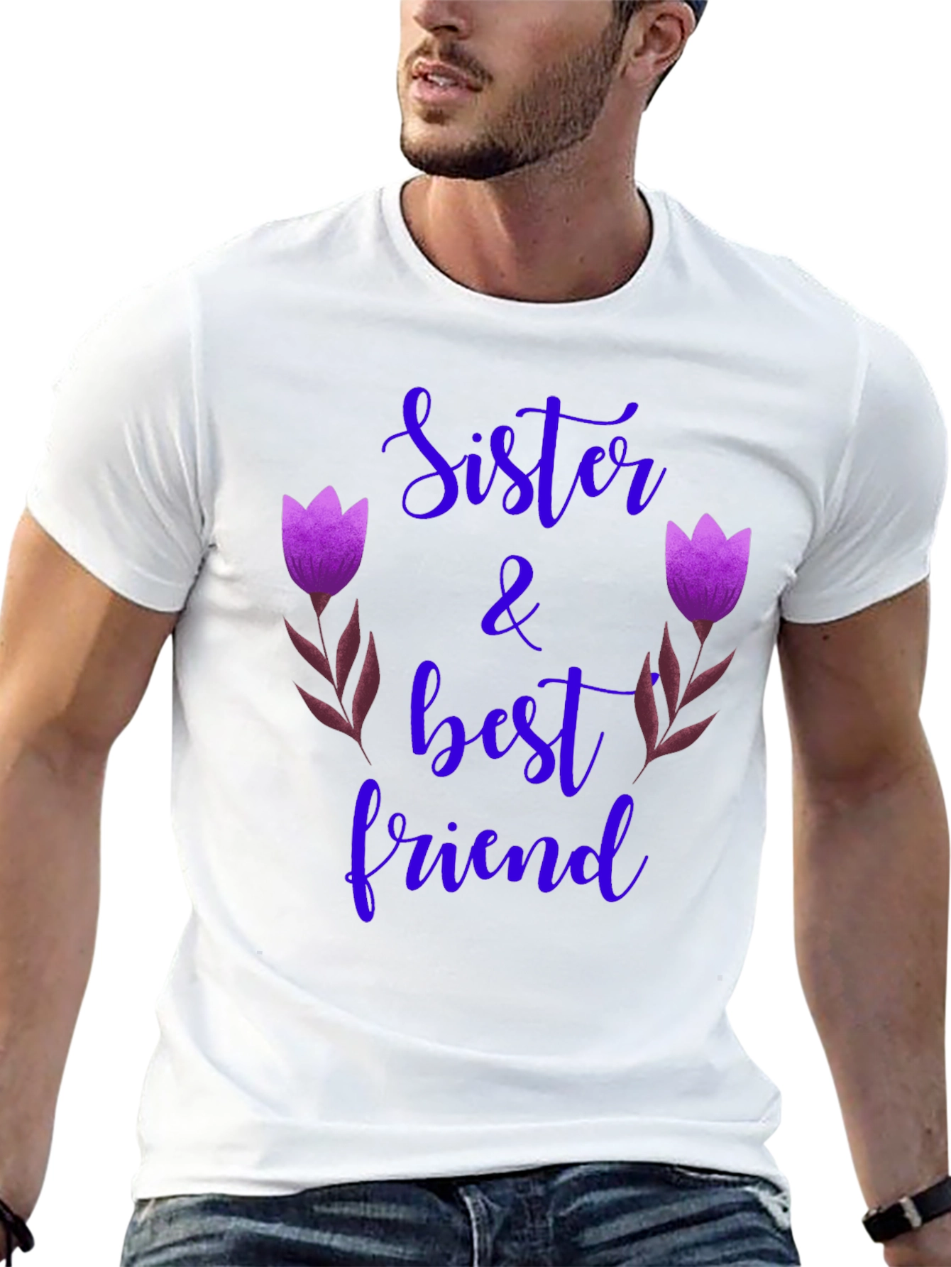 Sister & Best Friend Graphic Tee
