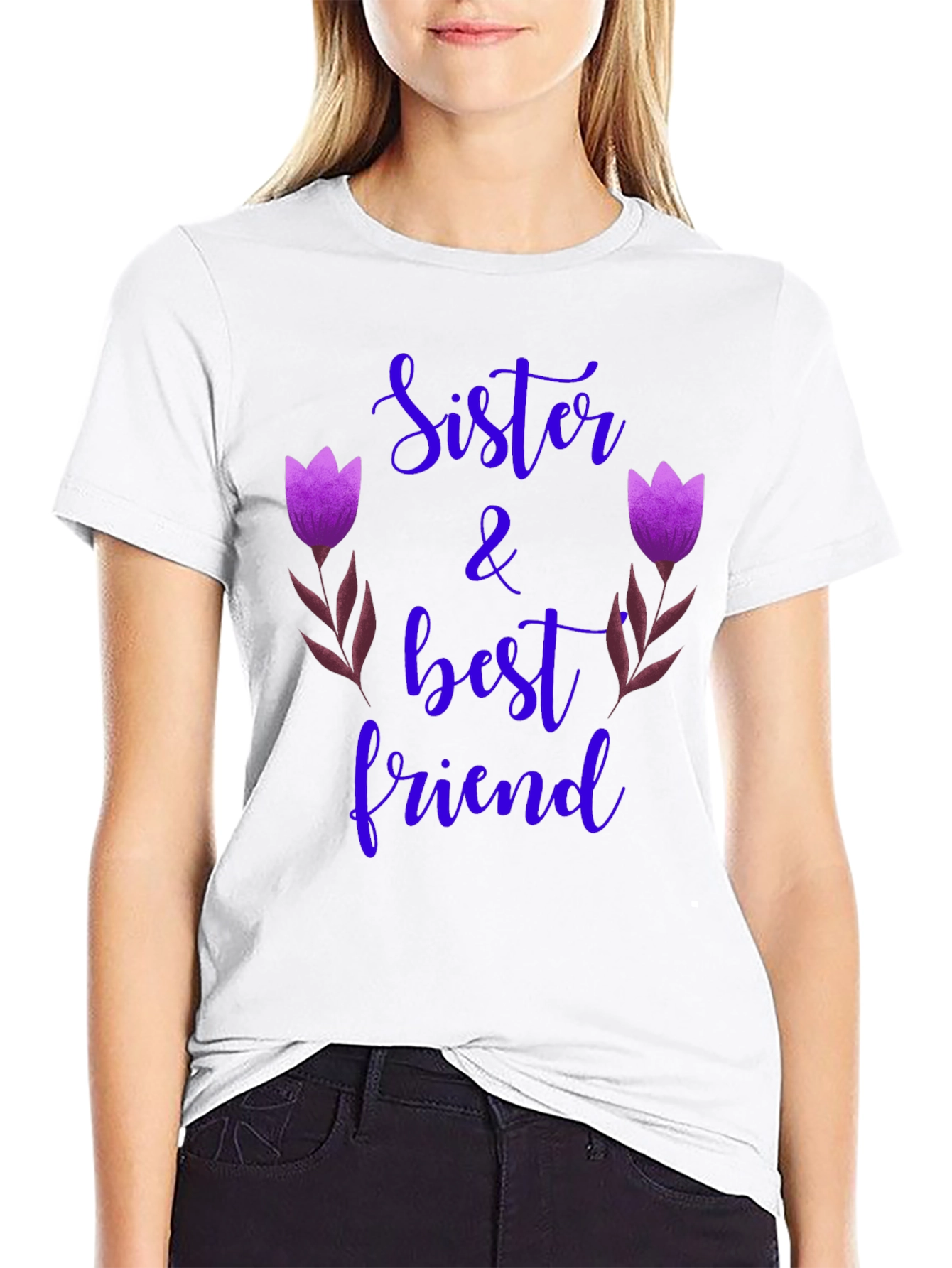 Sister & Best Friend Graphic Tee