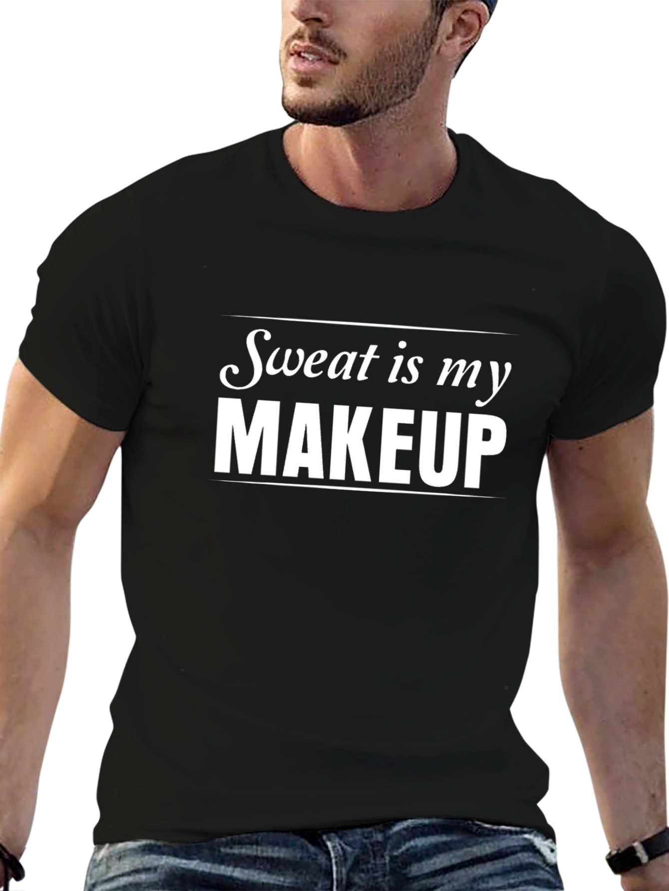 Sweat is My Makeup Graphic Tee