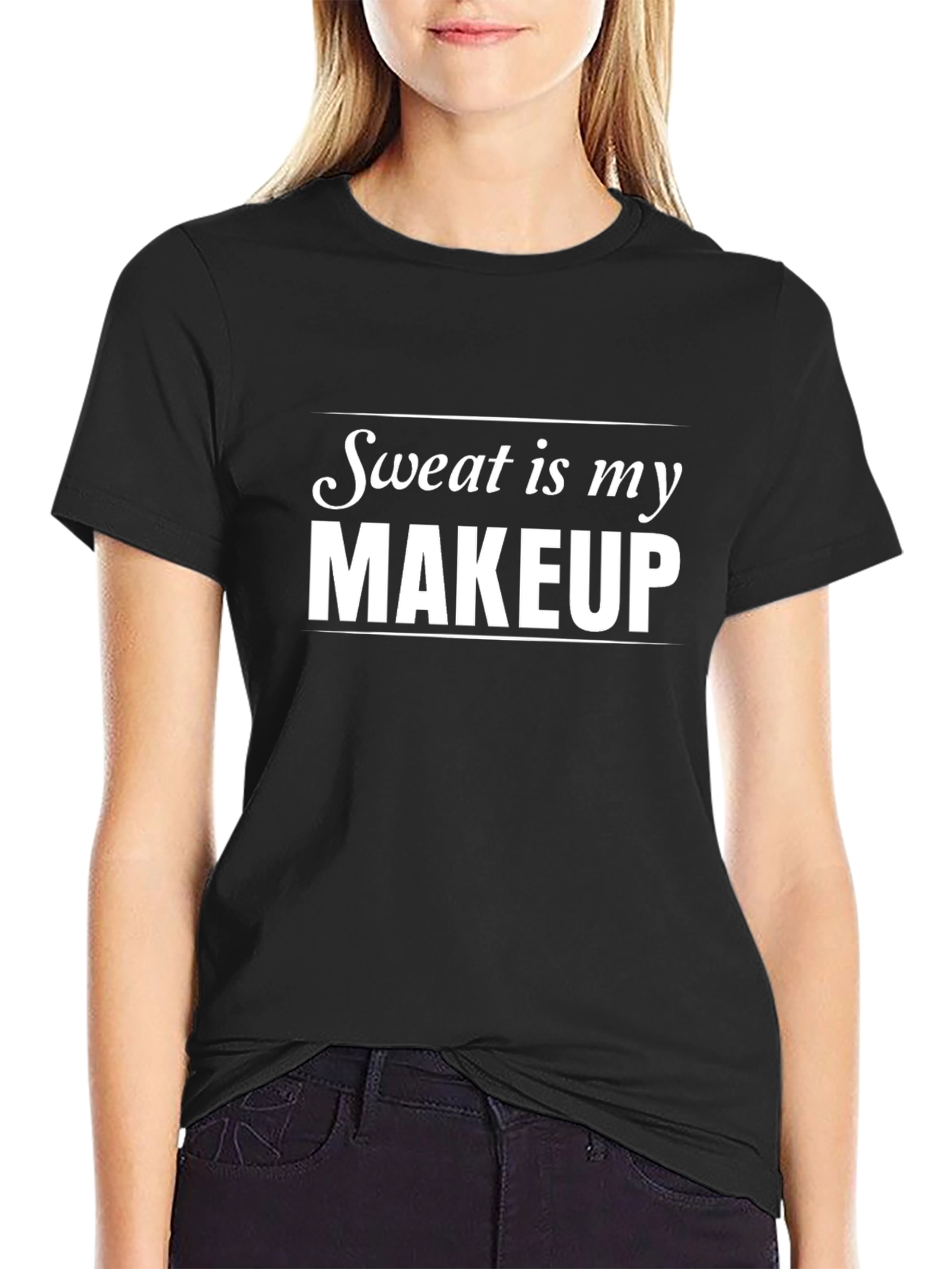 Sweat is My Makeup Graphic Tee
