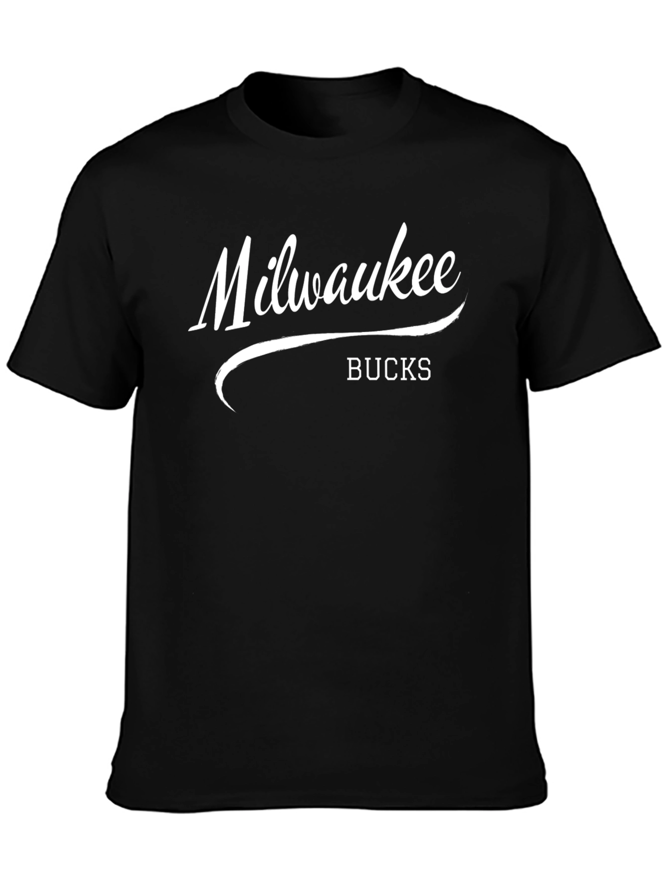 Milwaukee Bucks Graphic T-Shirt - Black