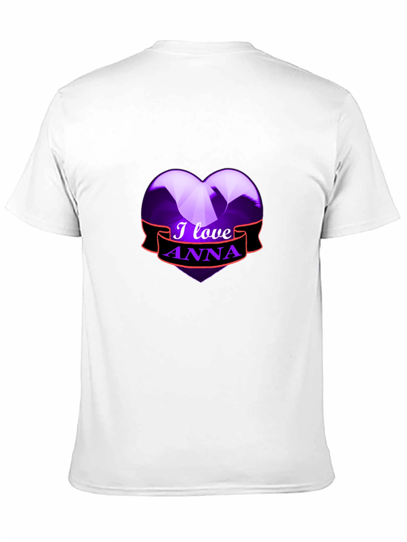 I Love Anna Graphic Tee - Heart Design