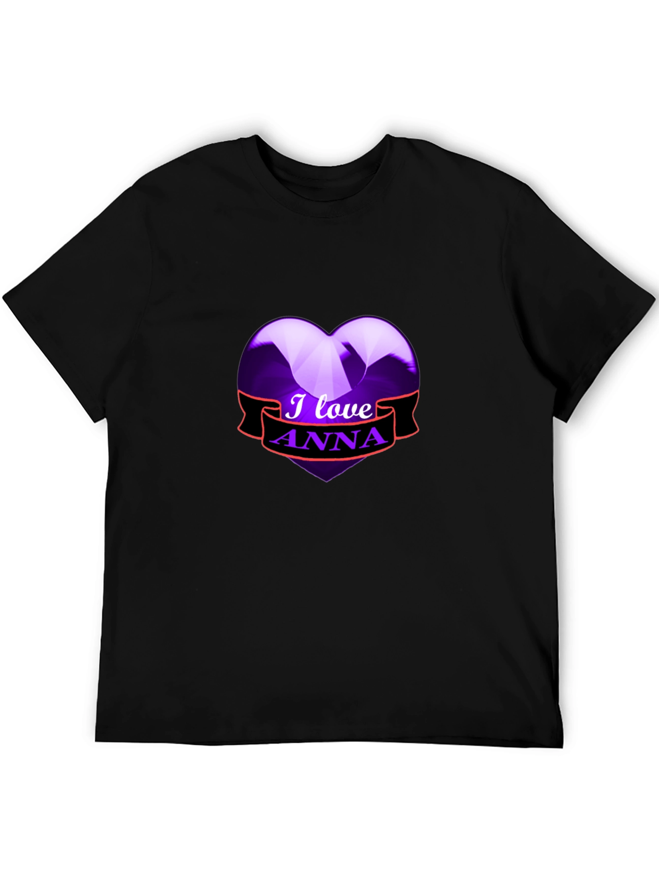 I Love Anna Graphic Tee - Heart Design