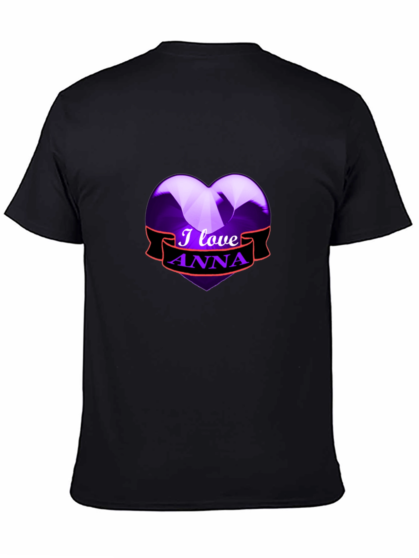 I Love Anna Graphic Tee - Heart Design