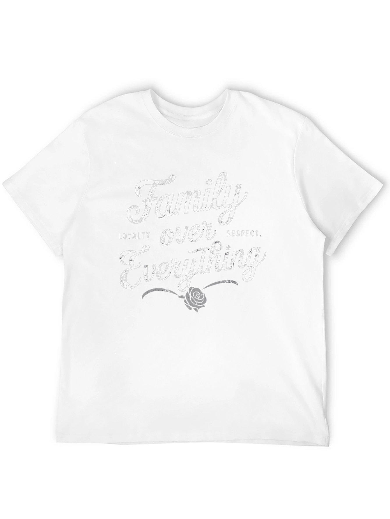 Family Over Everything Graphic Tee - Loyalty & Respect