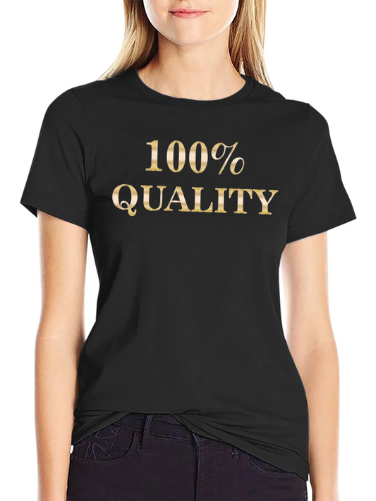 100% Quality Black T-Shirt