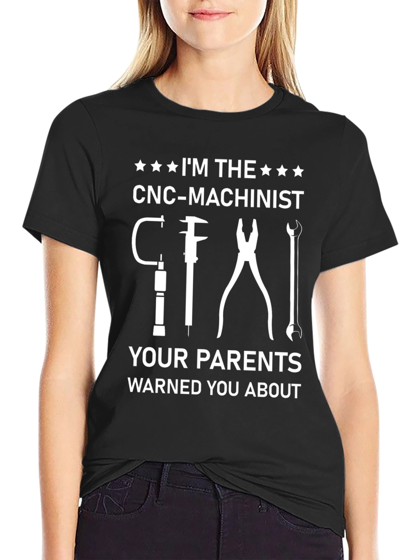 CNC-Machinist T-Shirt - Warned About