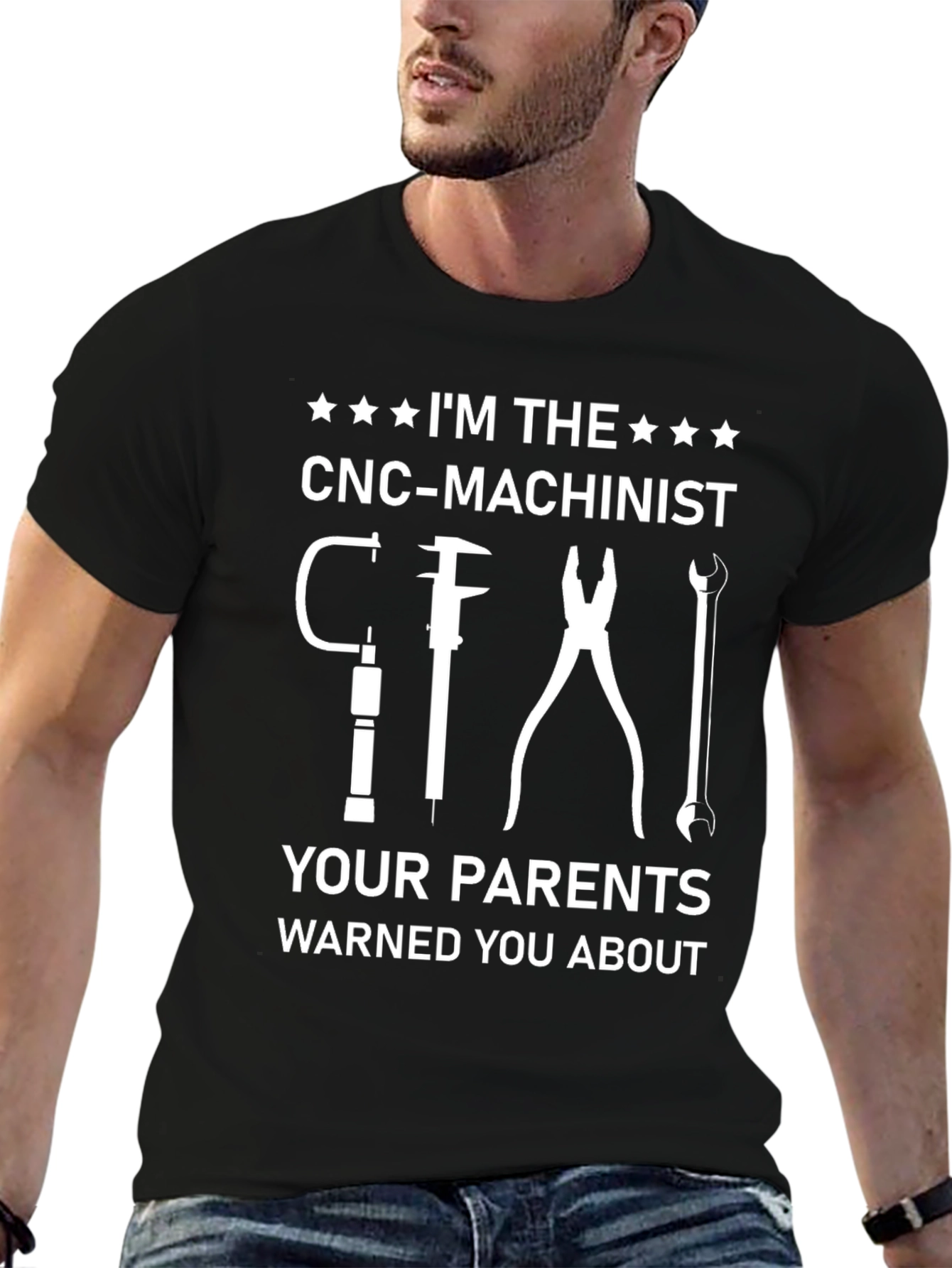 CNC-Machinist T-Shirt - Warned About