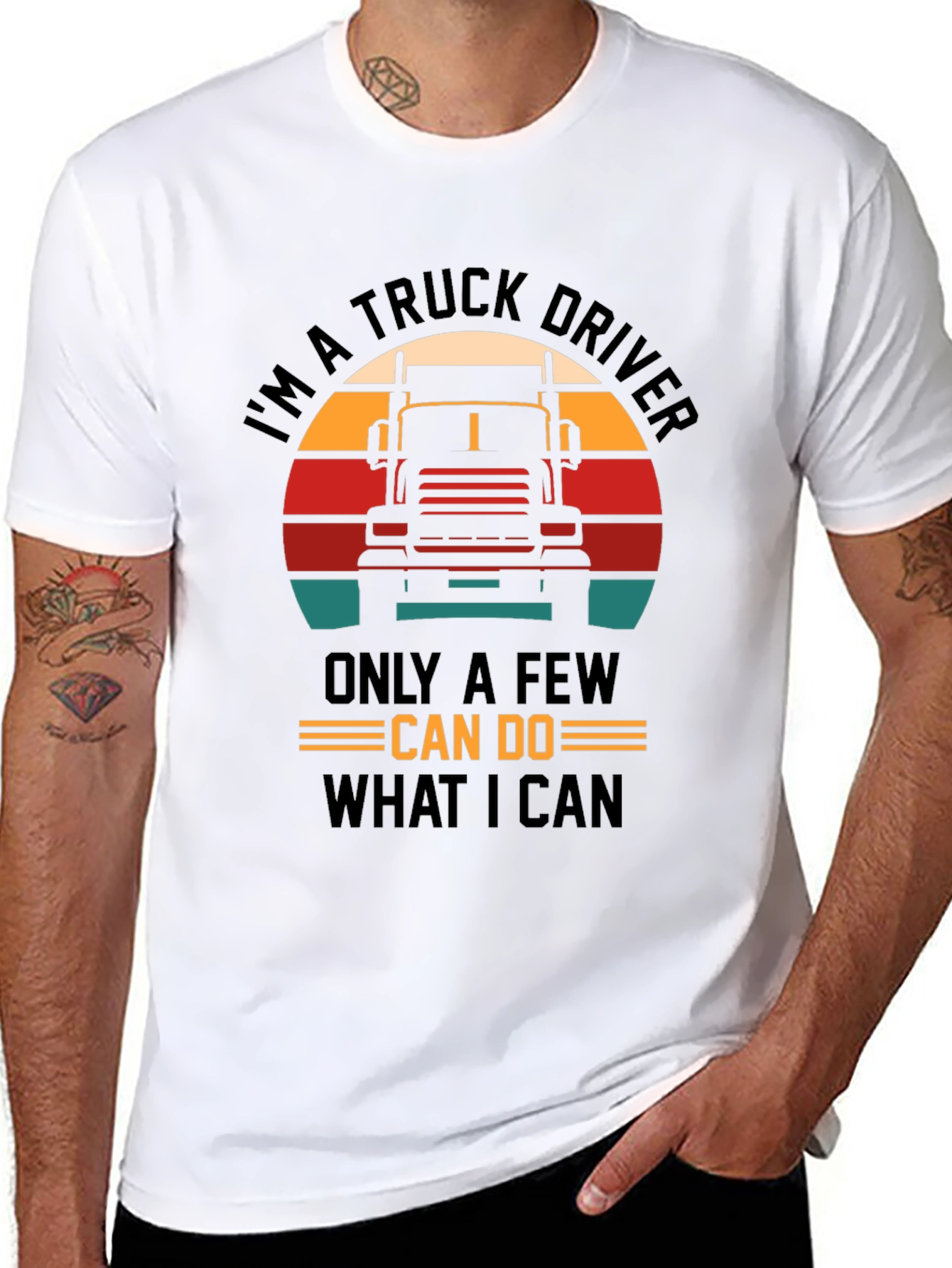 Truck Driver Graphic Tee - Limited Edition!