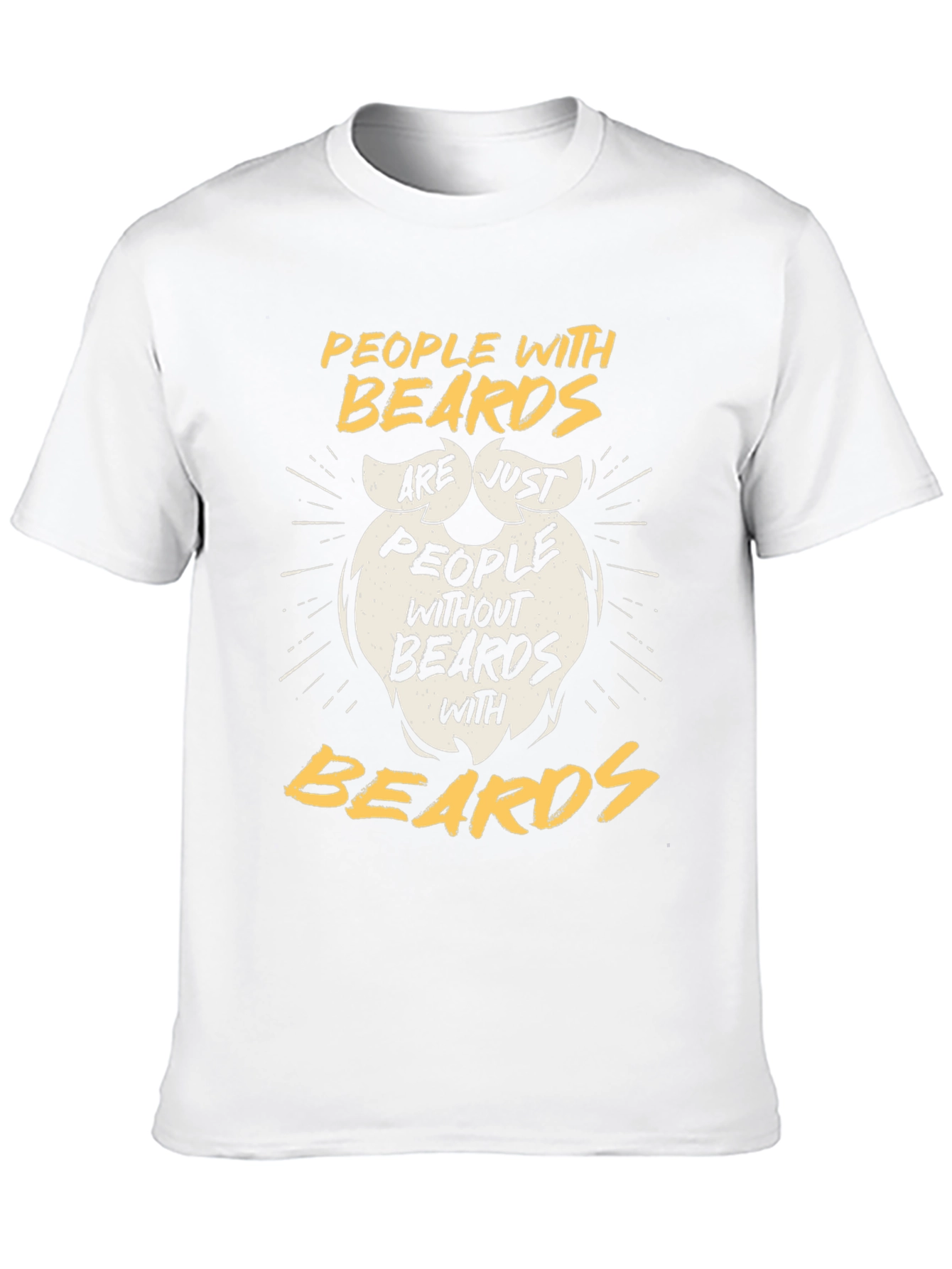 Funny Beard T-Shirt - People with Beards