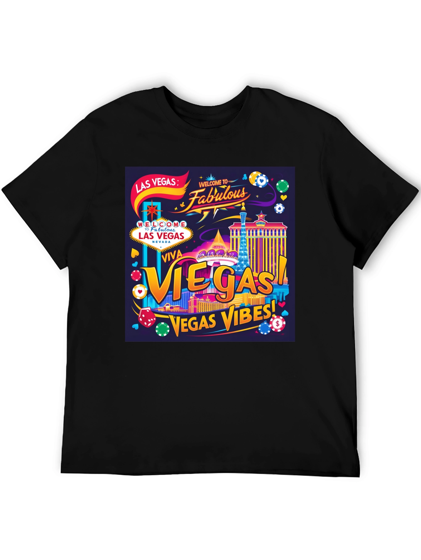 Vegas Vibes Graphic T-Shirt