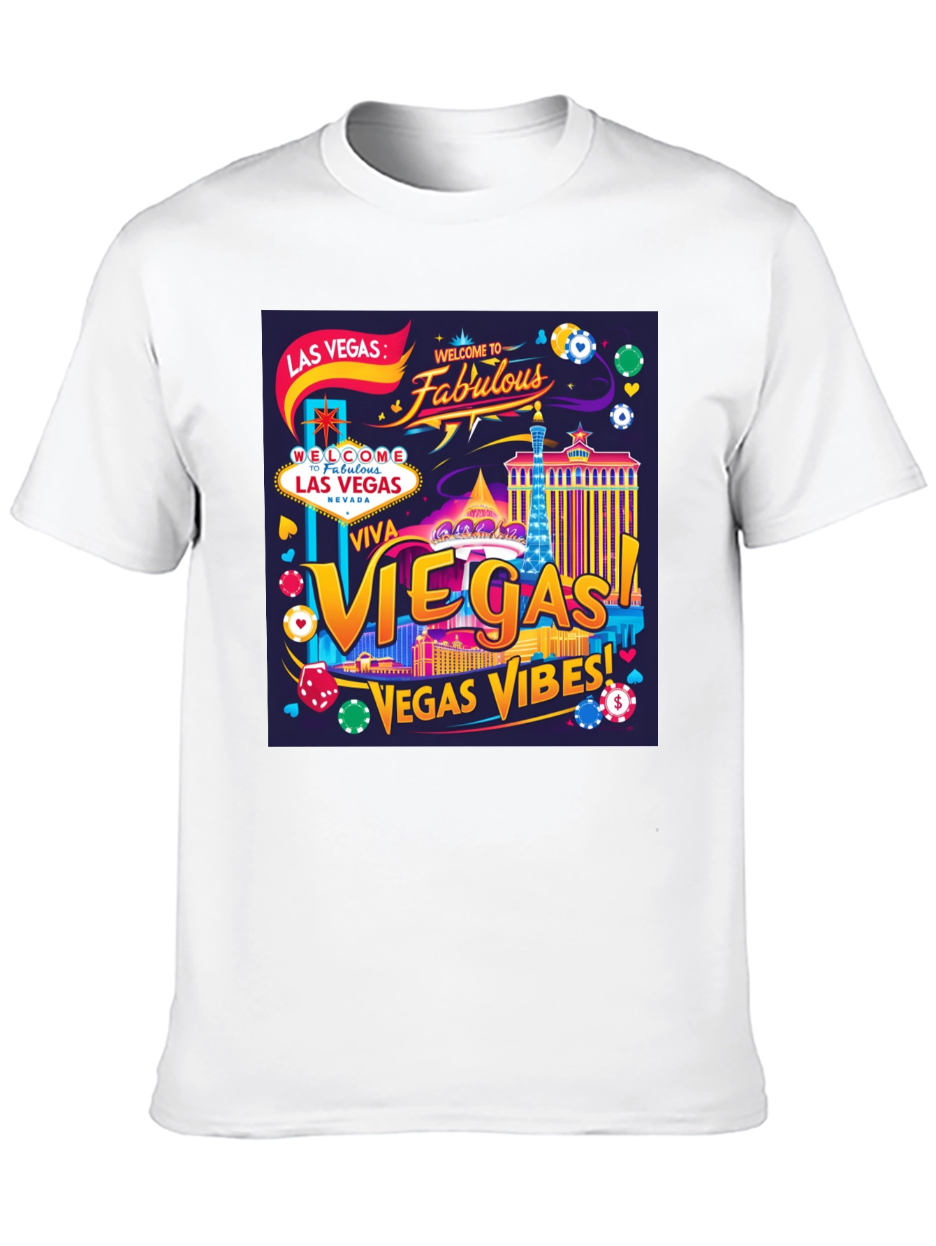 Vegas Vibes Graphic T-Shirt