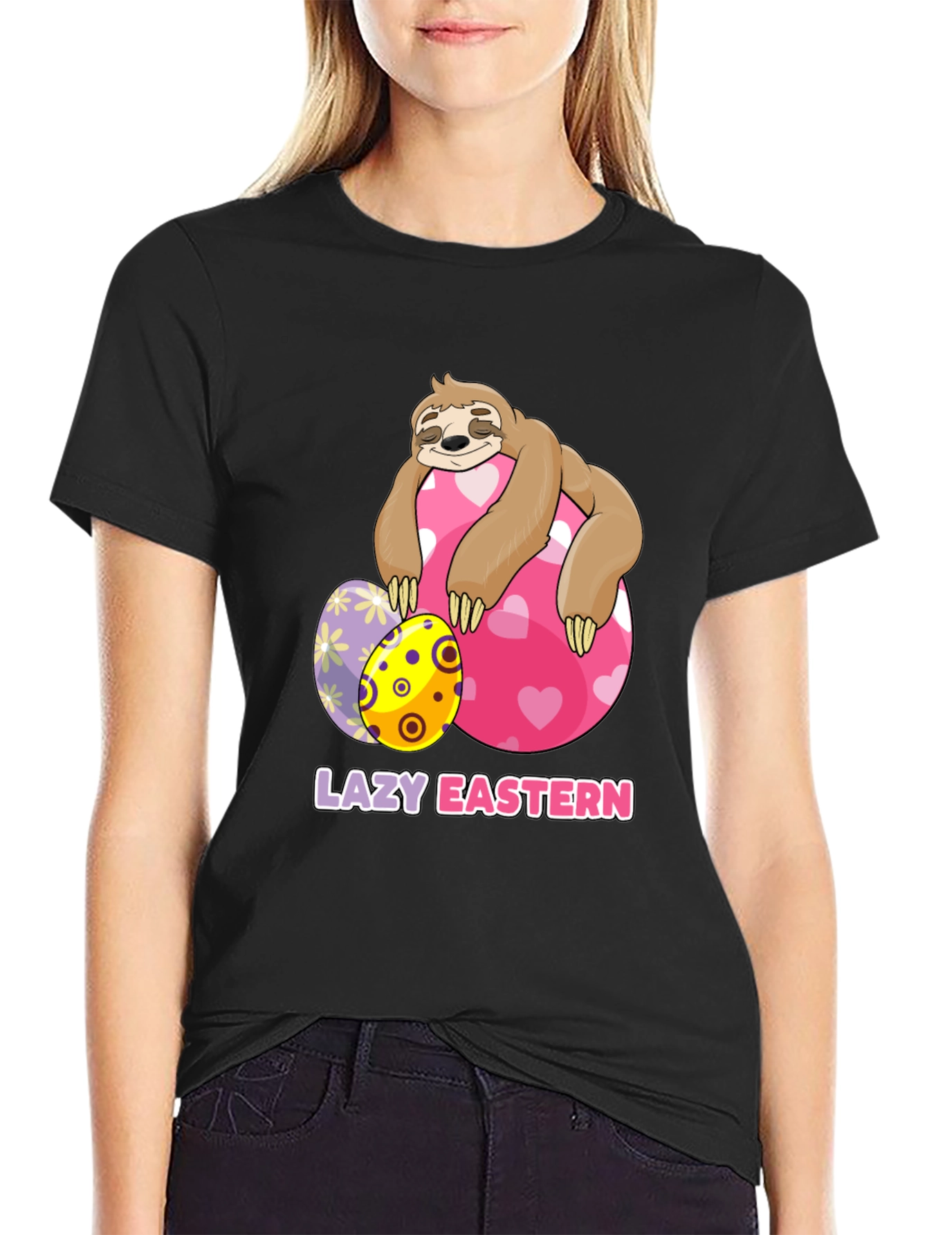 Lazy Easter Sloth T-Shirt