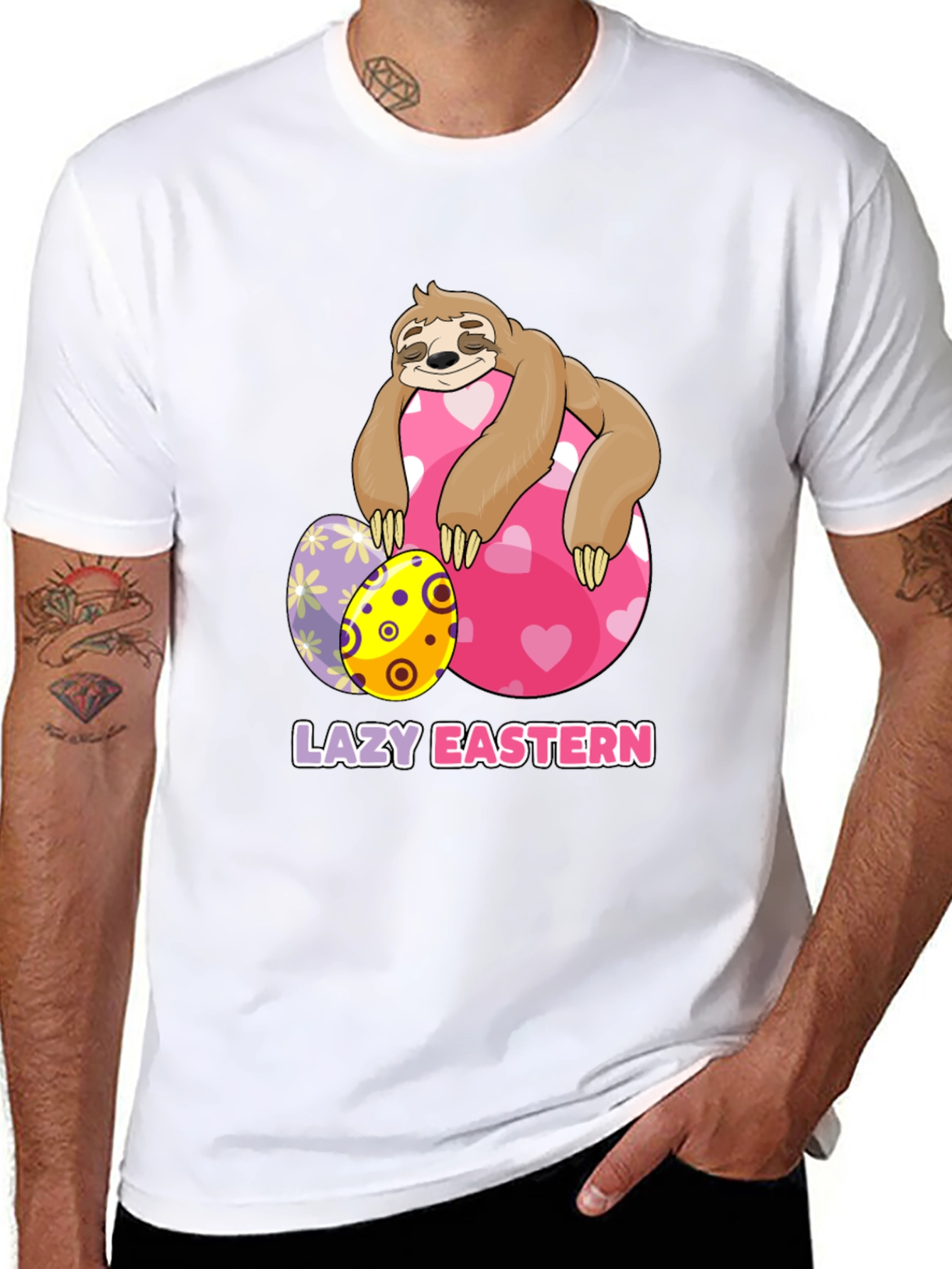 Lazy Easter Sloth T-Shirt