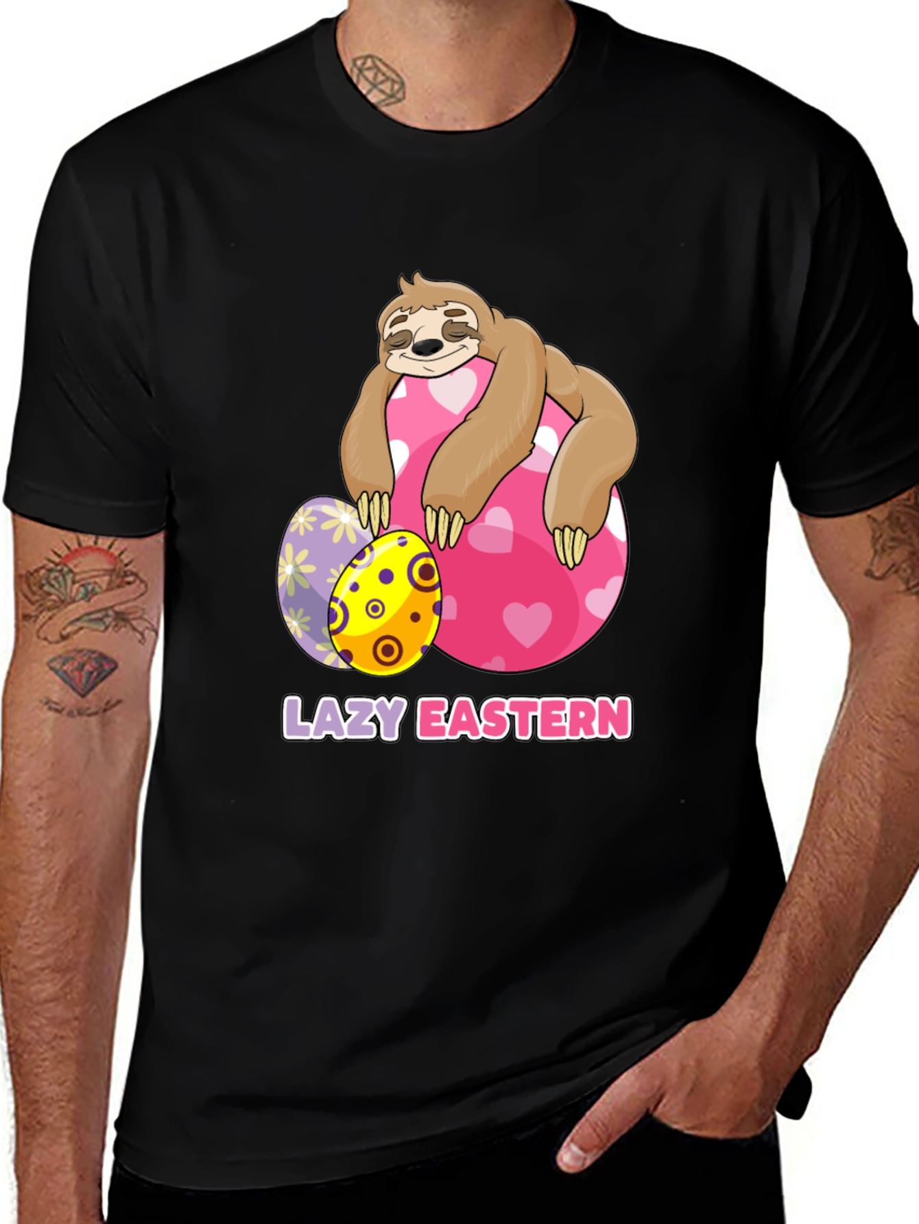 Lazy Easter Sloth T-Shirt