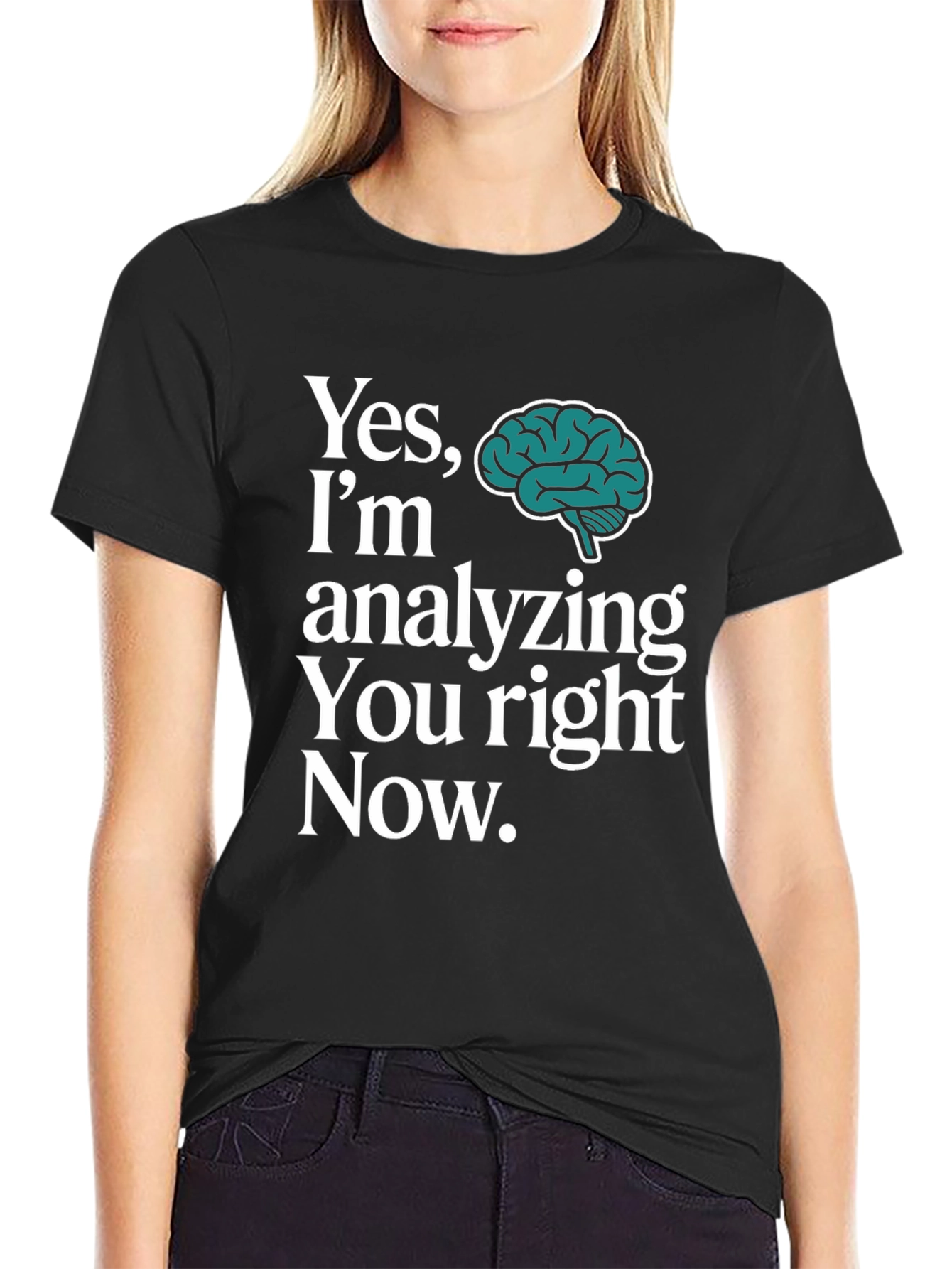 Analyzing You Brain Graphic T-Shirt