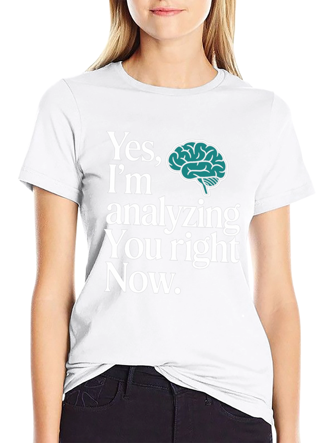 Analyzing You Brain Graphic T-Shirt