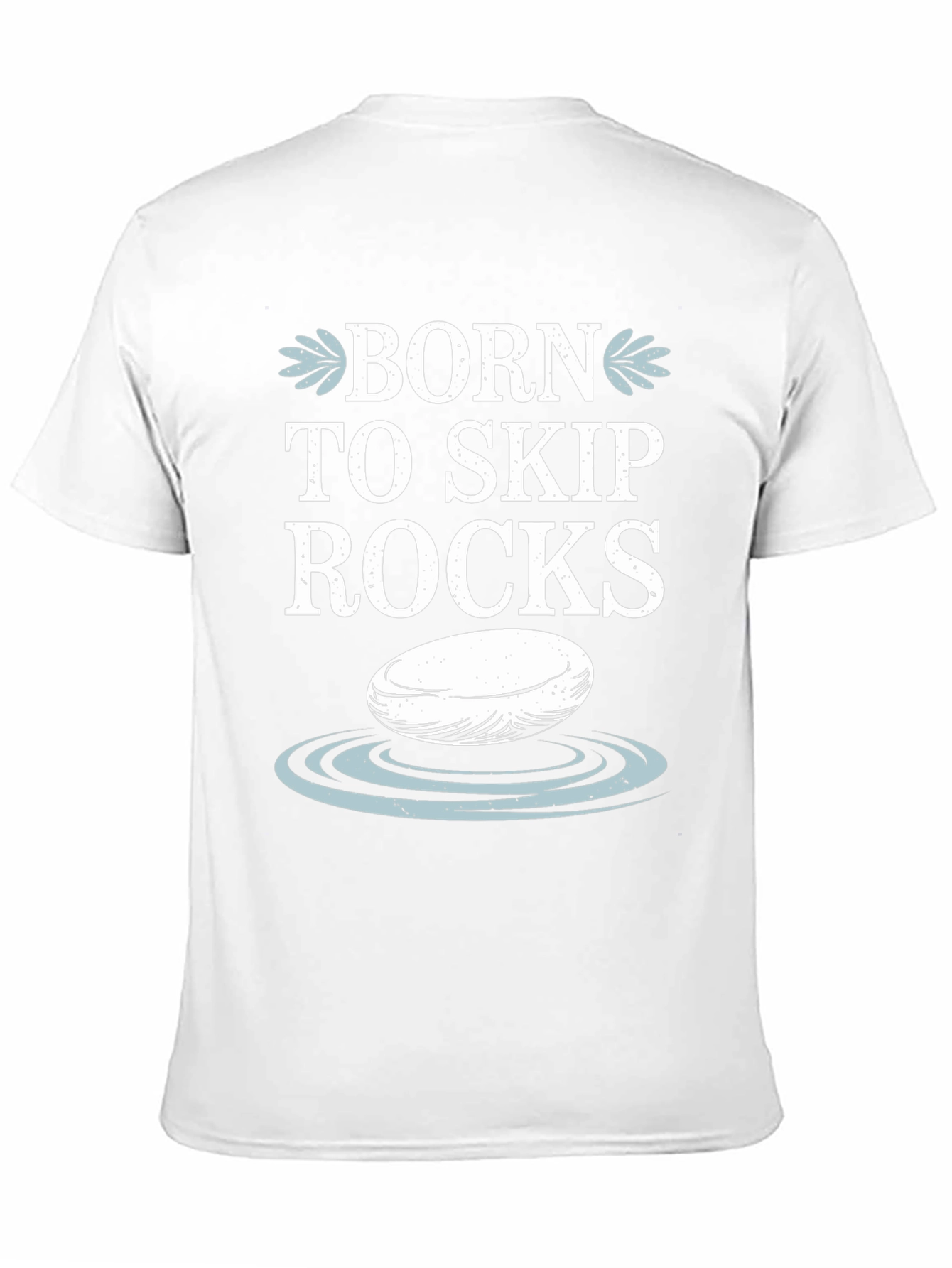 Born To Skip Rocks Graphic Tee
