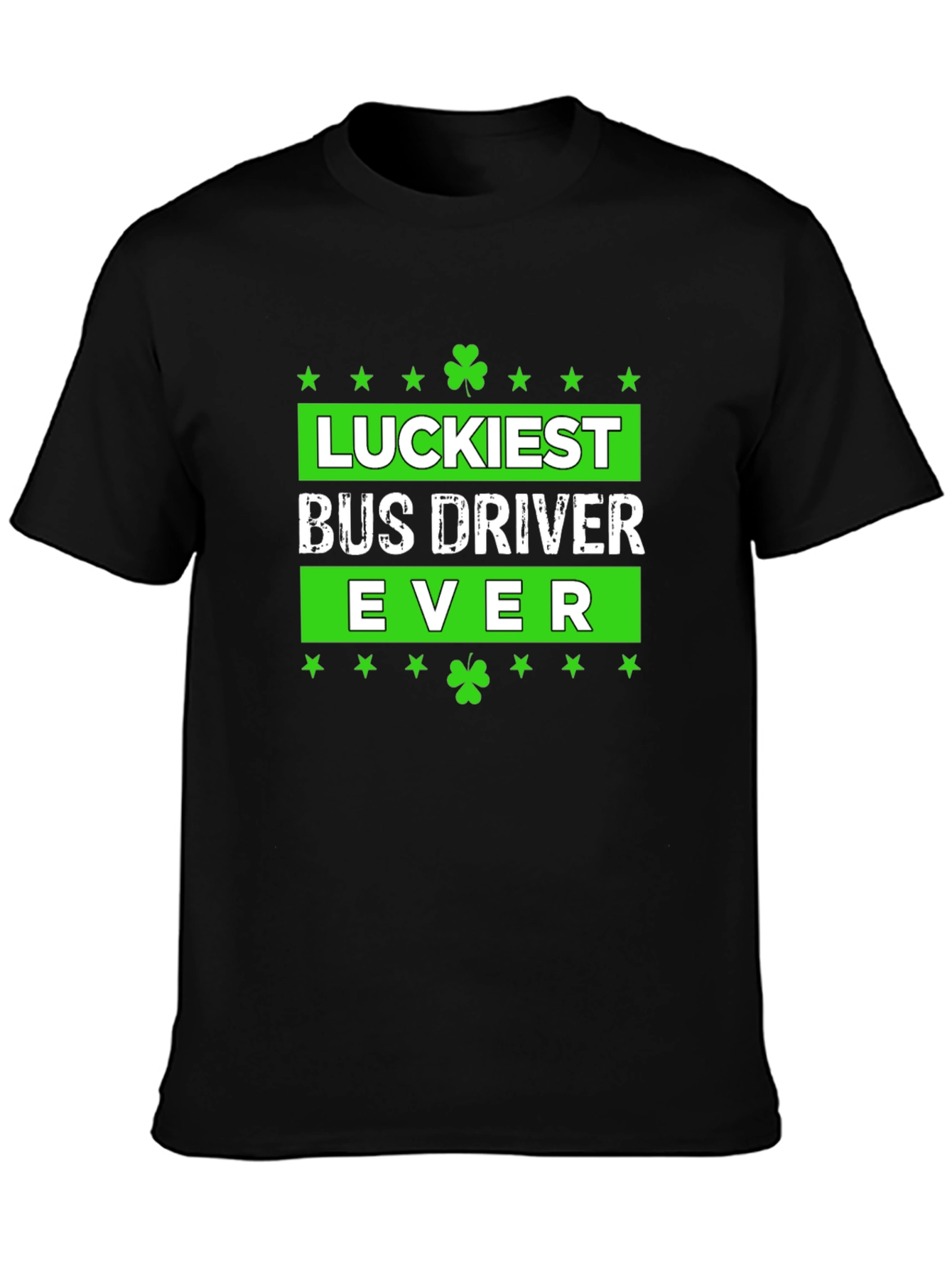 Luckiest Bus Driver Ever St. Patricks Day T-Shirt