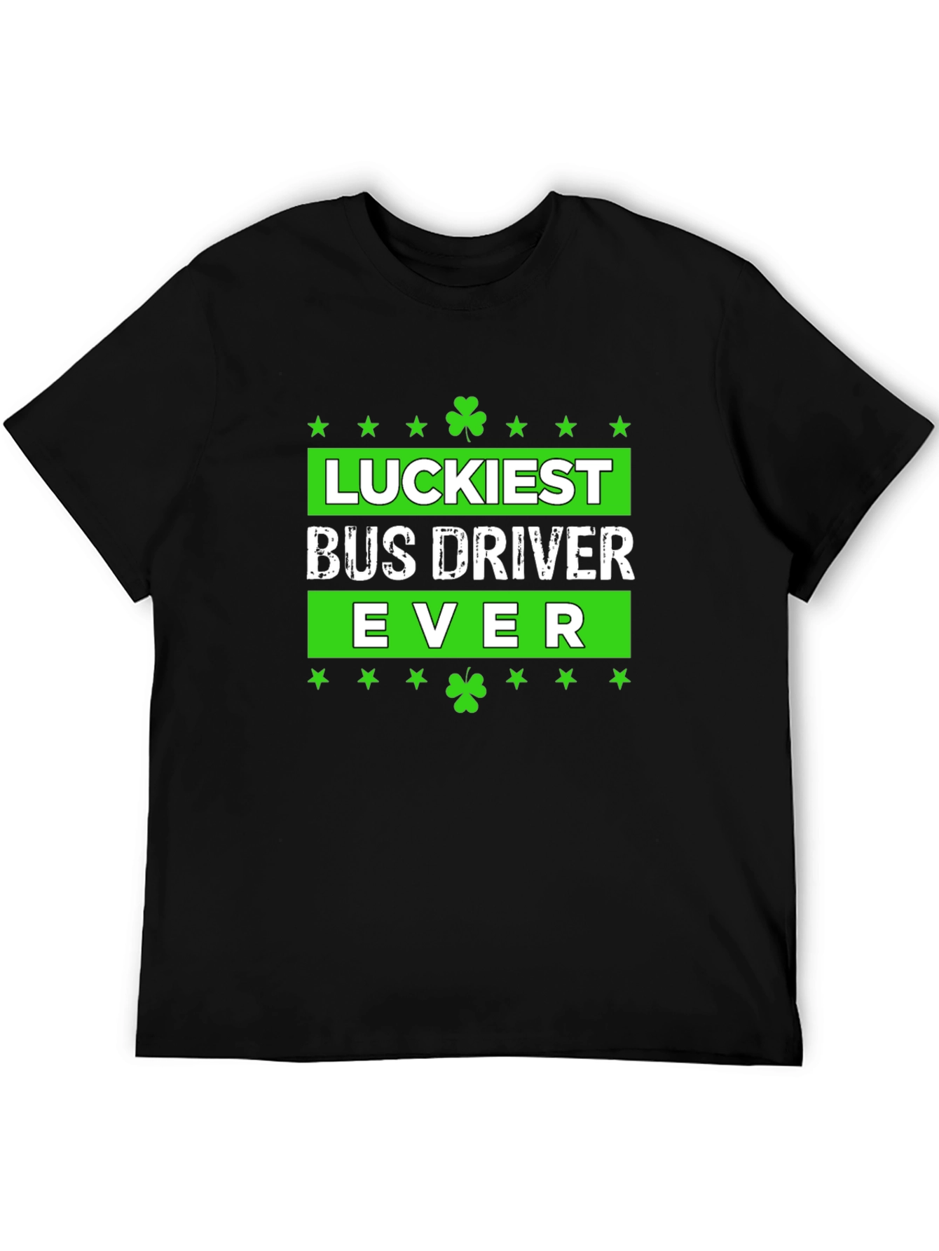 Luckiest Bus Driver Ever St. Patricks Day T-Shirt