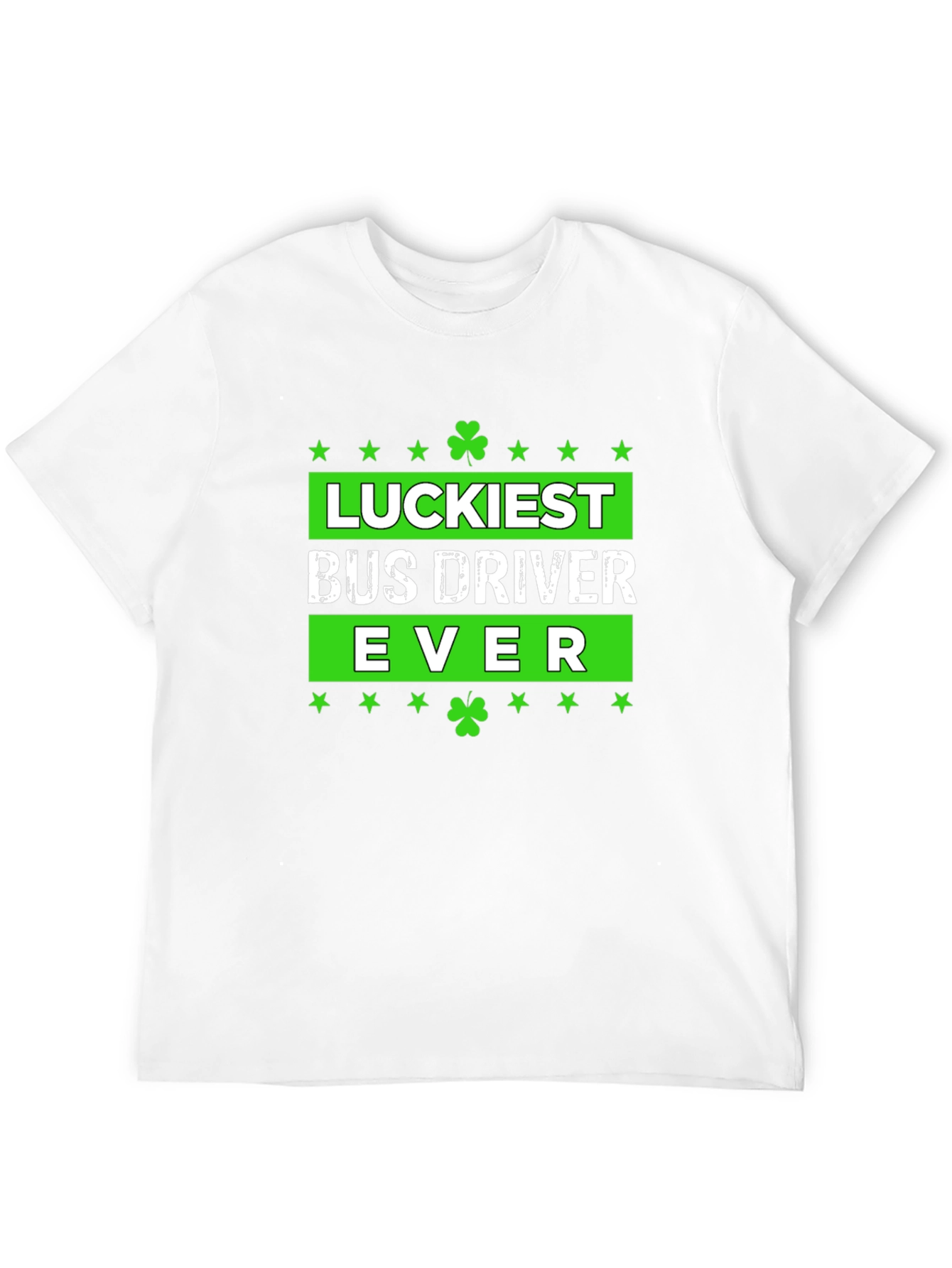 Luckiest Bus Driver Ever St. Patricks Day T-Shirt