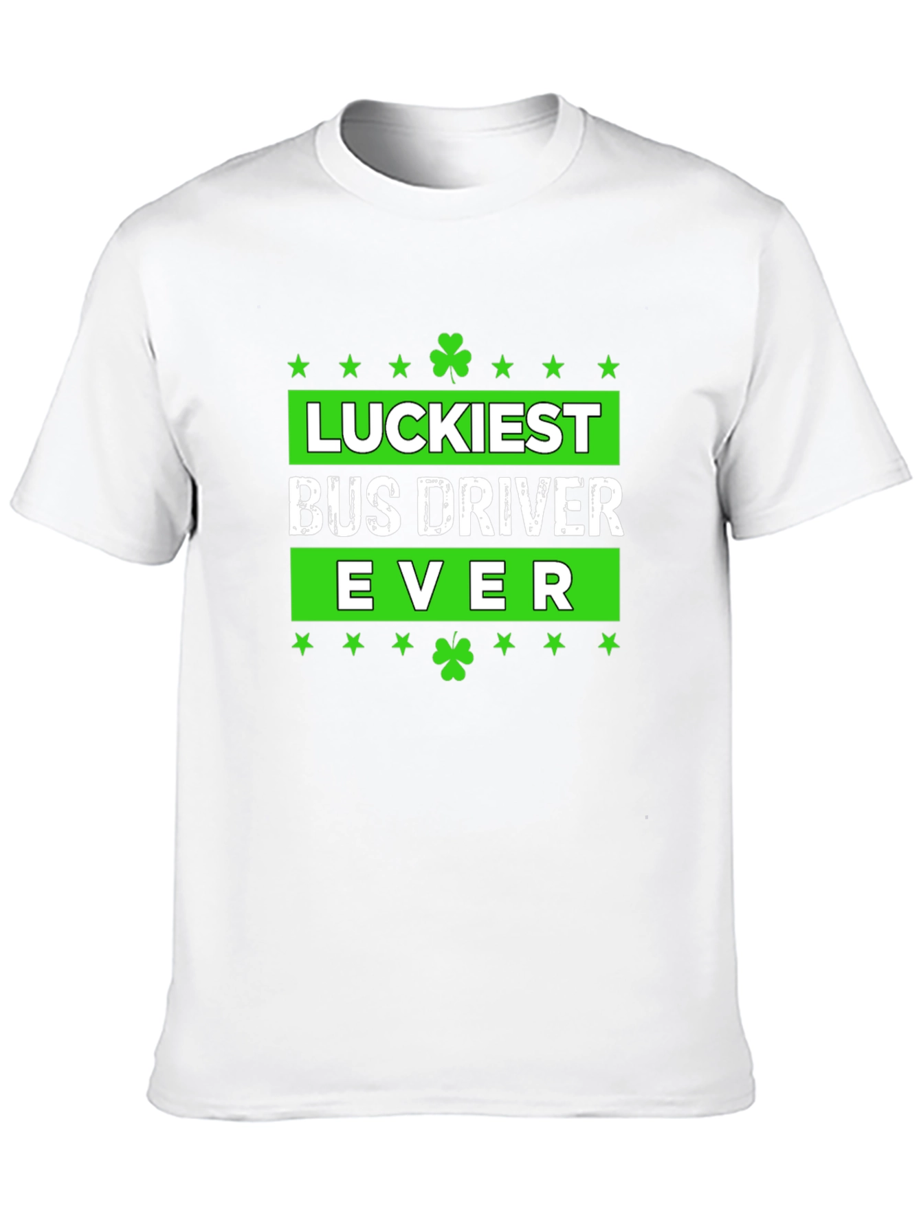 Luckiest Bus Driver Ever St. Patricks Day T-Shirt
