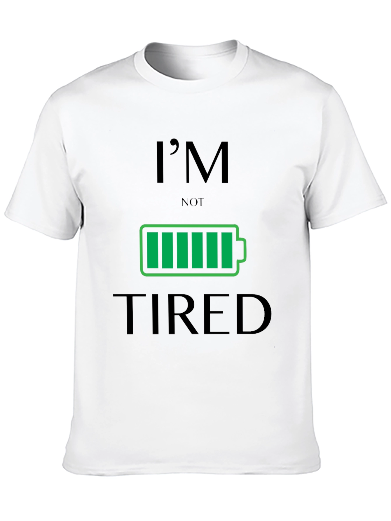 Im Not Tired Battery Graphic Tee