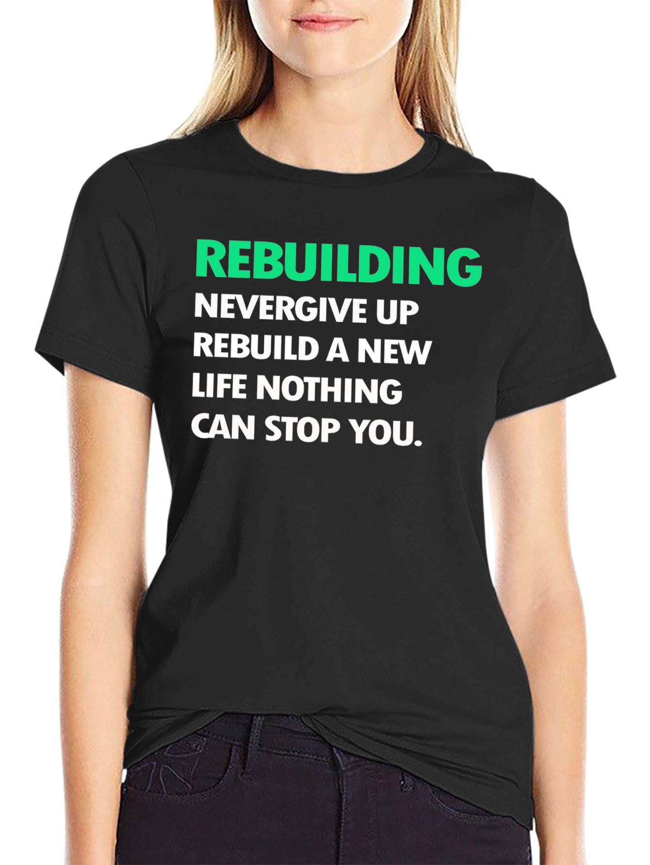 Rebuilding Motivation Graphic T-Shirt