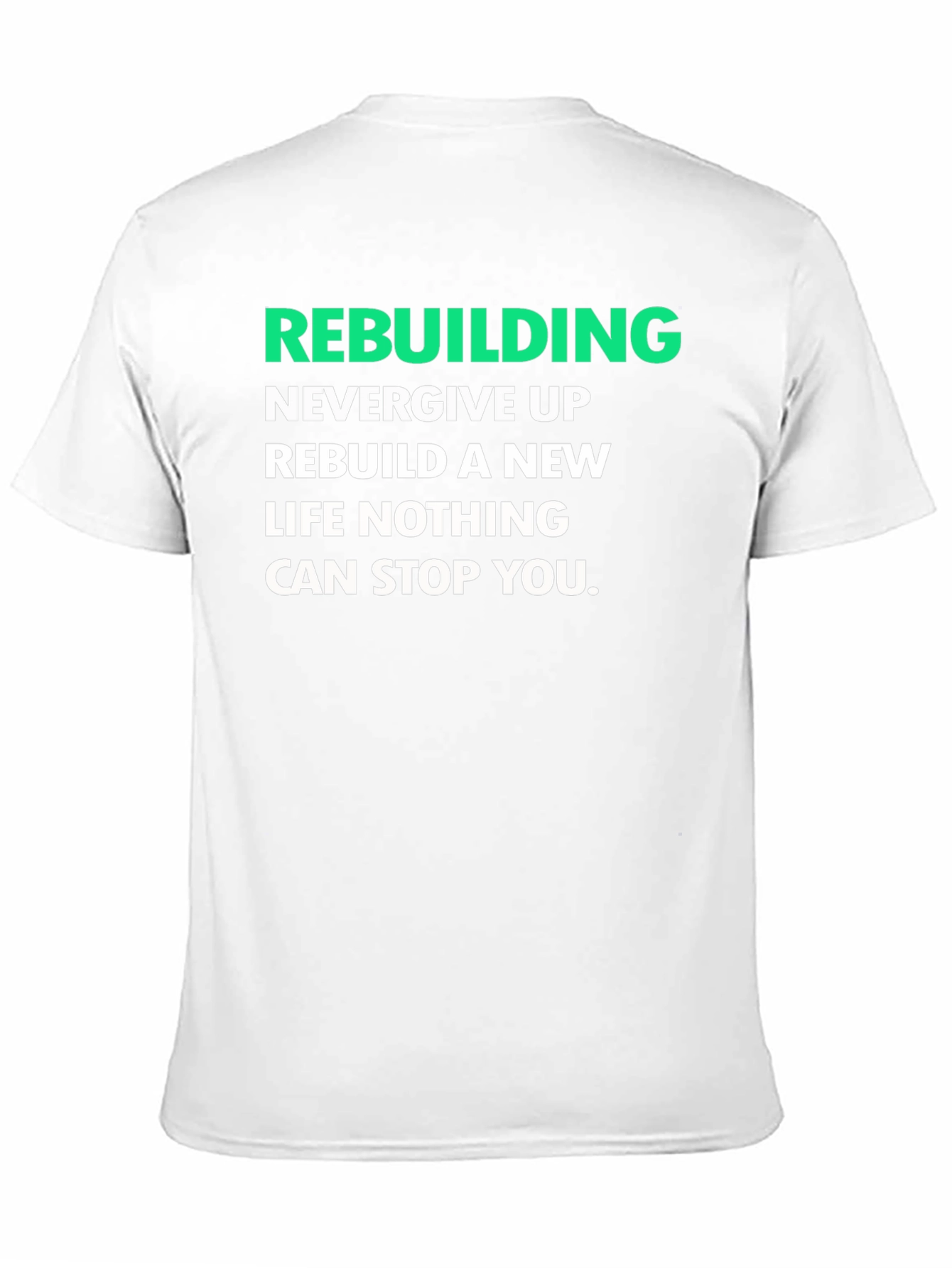 Rebuilding Motivation Graphic T-Shirt