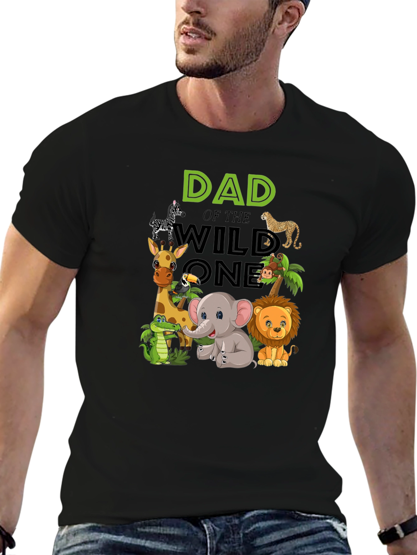 Dad of the Wild One Graphic Tee